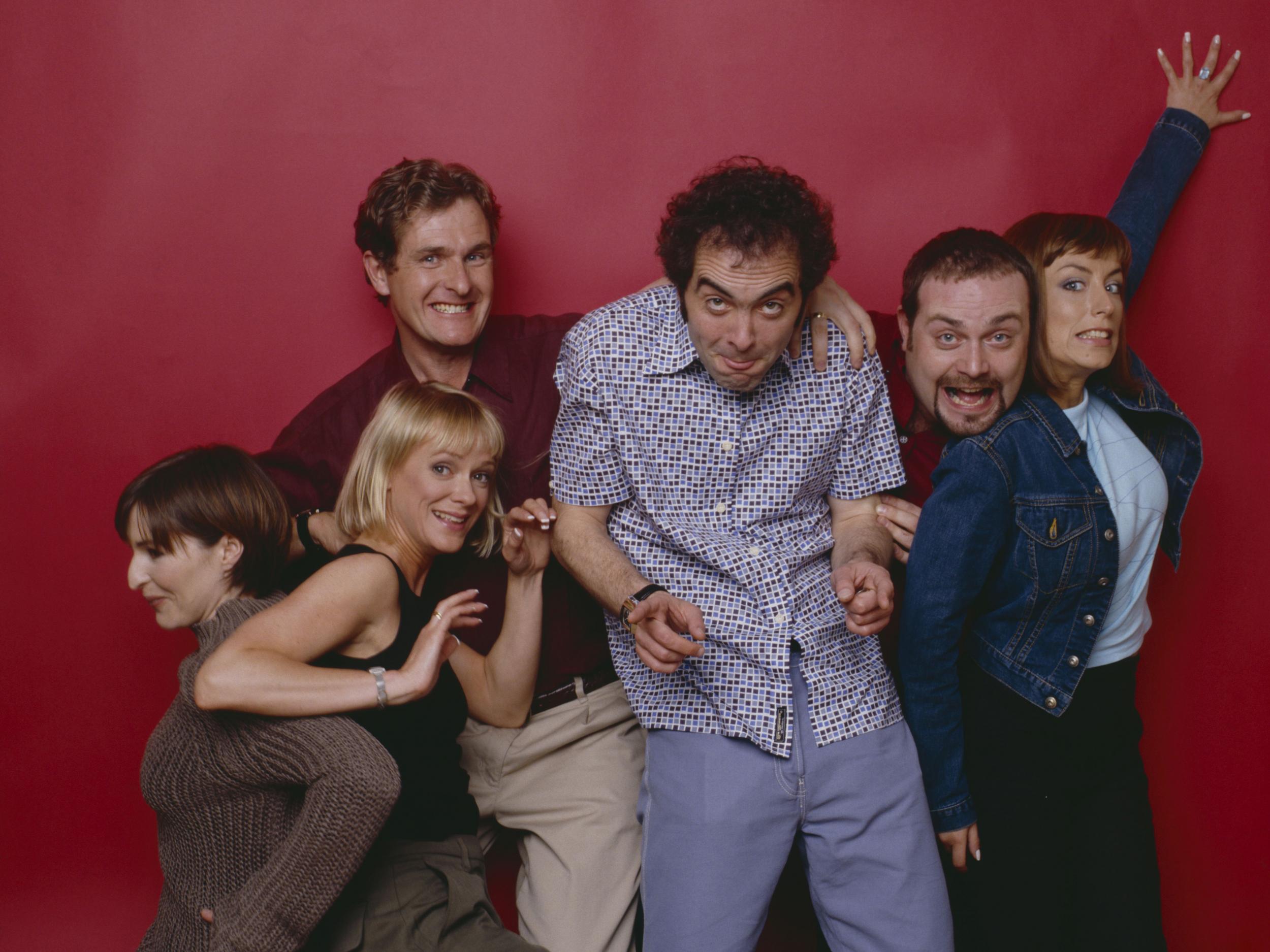 The cast of 'Cold Feet' when the first series was released in 1997