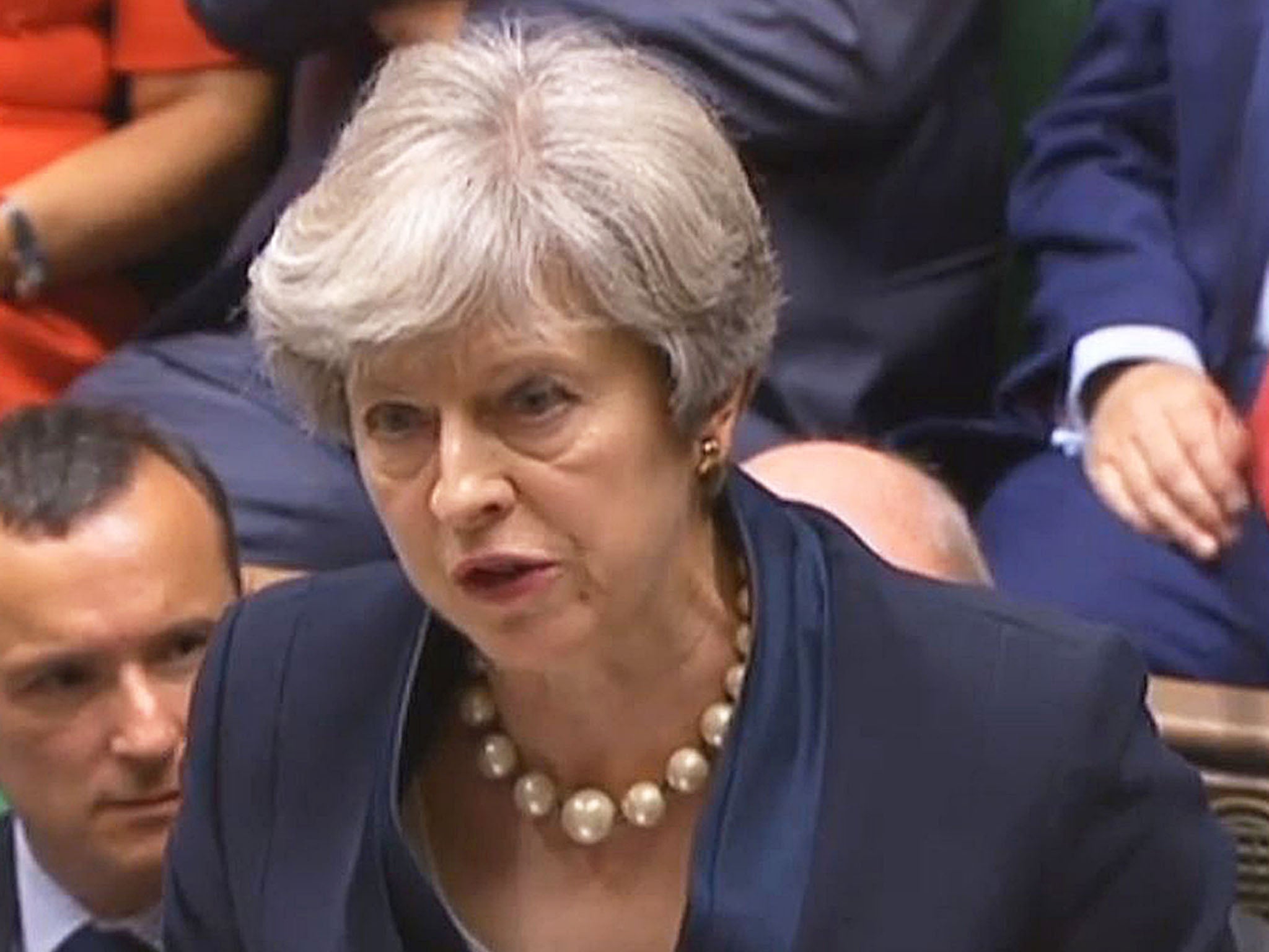 Theresa May said the Transport Secretary, Chris Grayling, would look into the issue