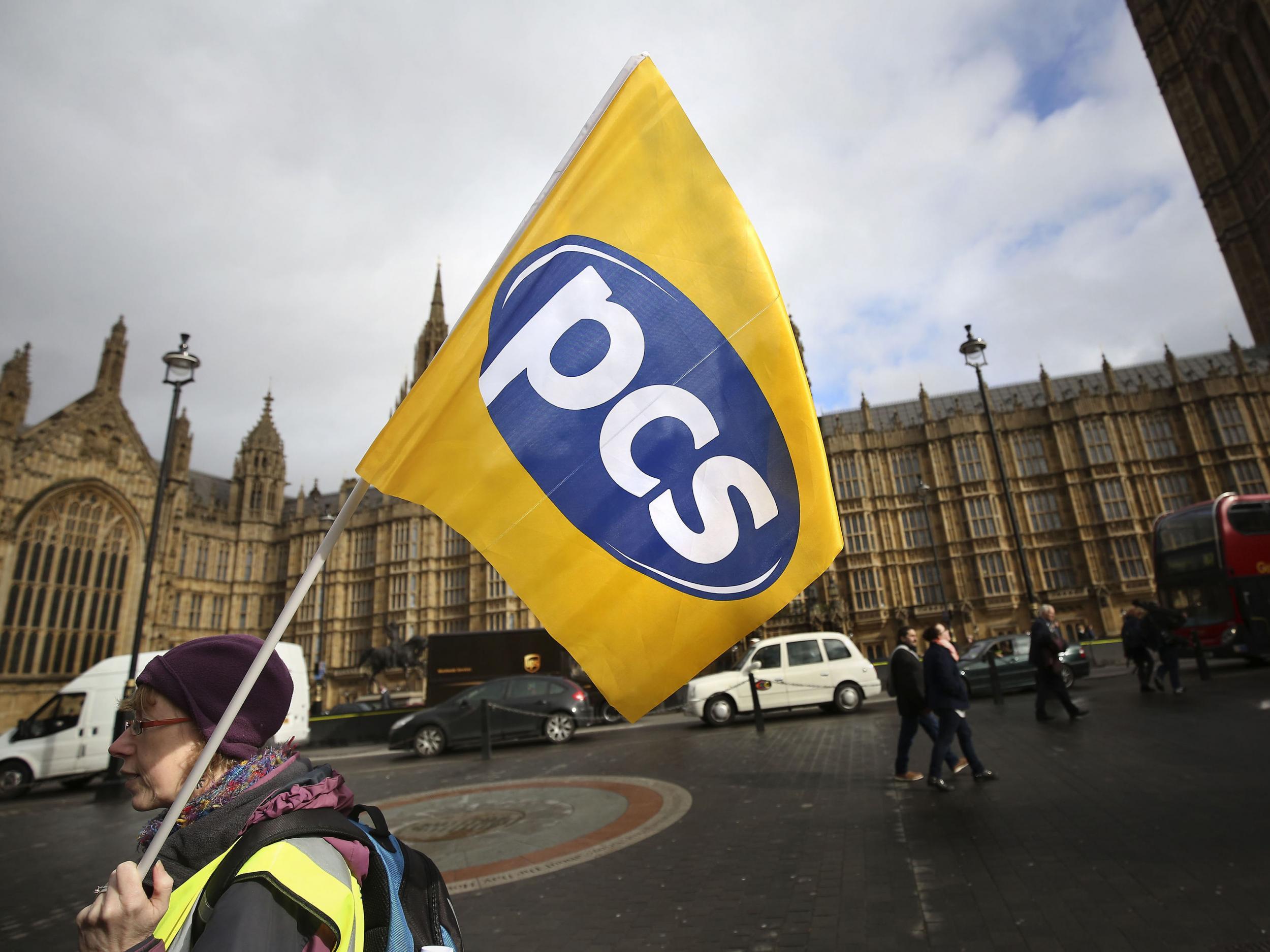 PCS union: 100,000 civil servants vote for strike action in row over pay and pensions