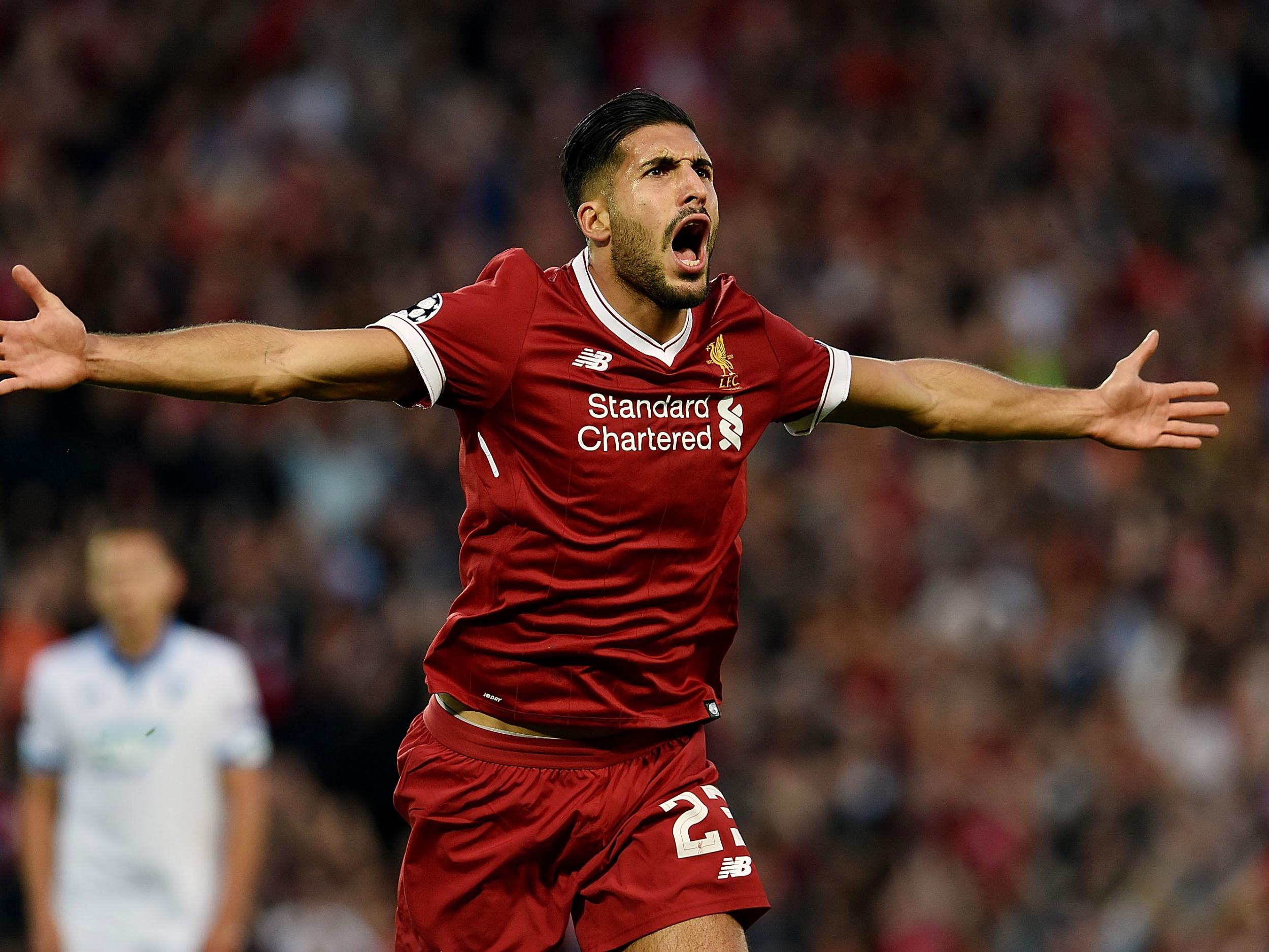 Emre Can has made an excellent start to the season with Liverpool