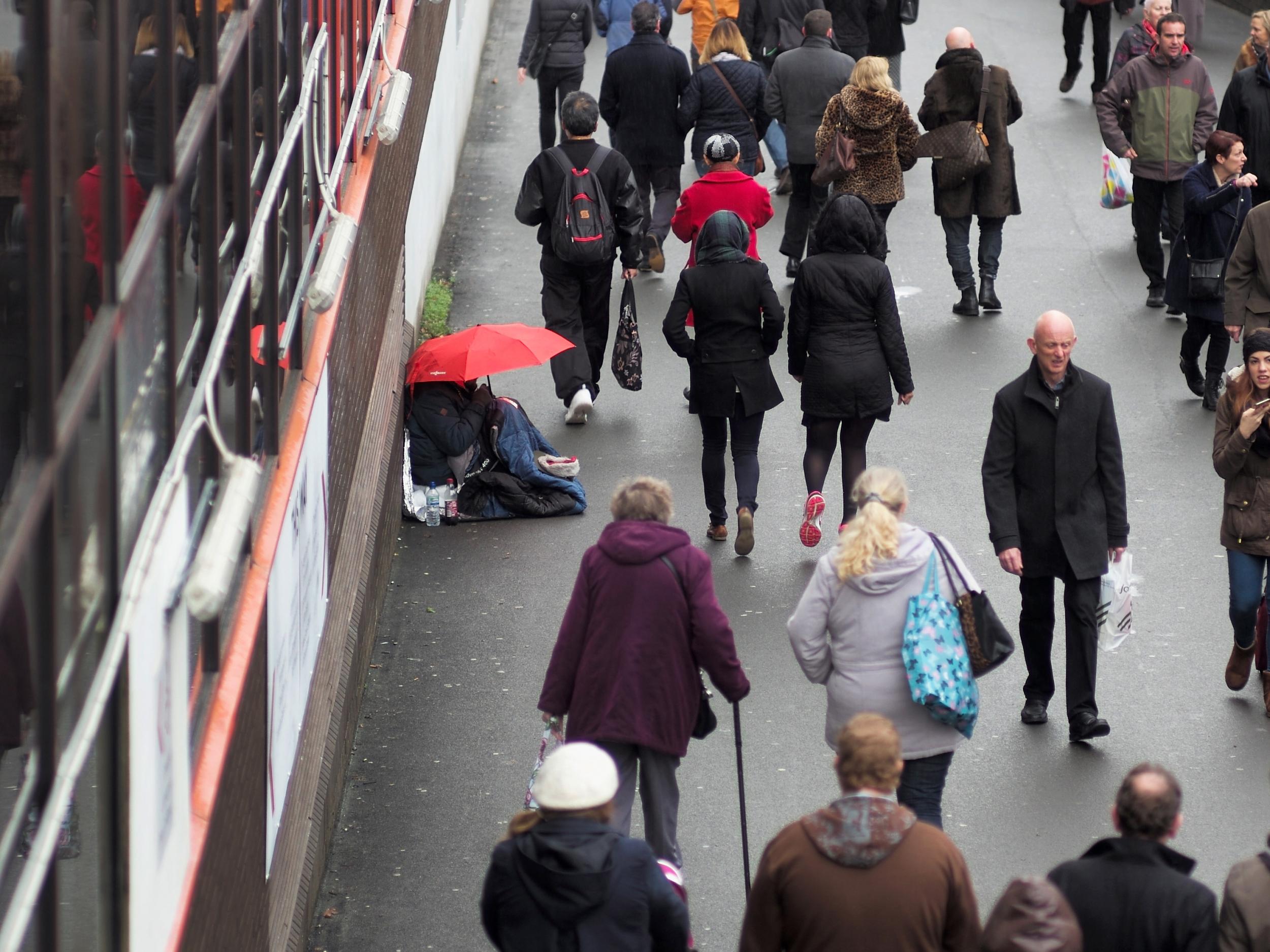 We can see the effects of austerity when walking down the street