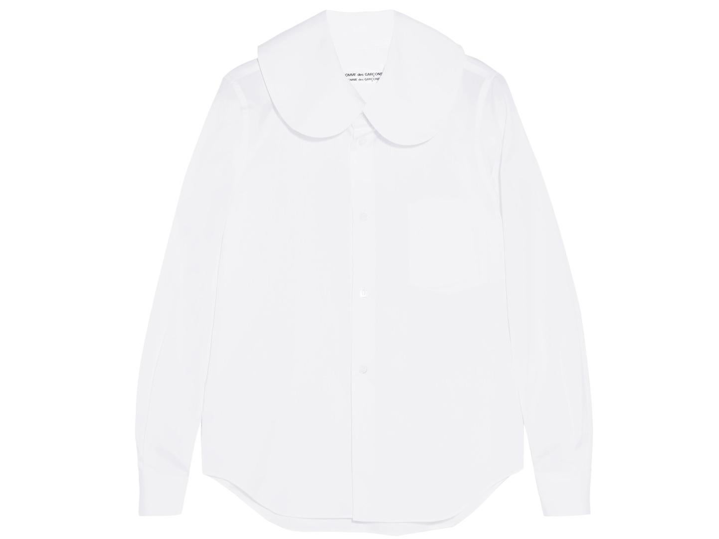 Comme des Garcons, Cotton-Sateen Shirt, £200, Net-a-Porter