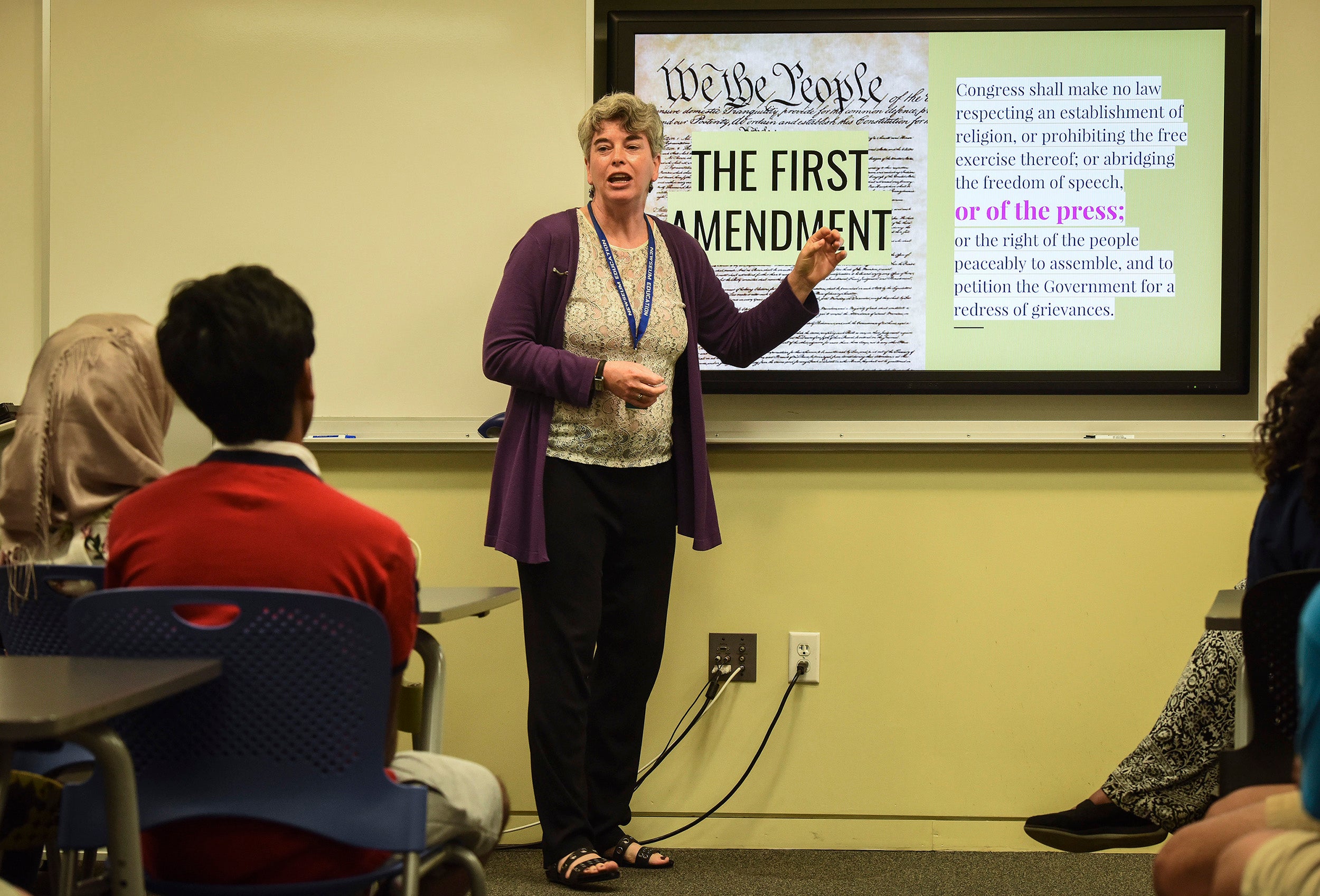 ‘Your gut can only take you so far,’ teacher Kim Ash warns her pupils