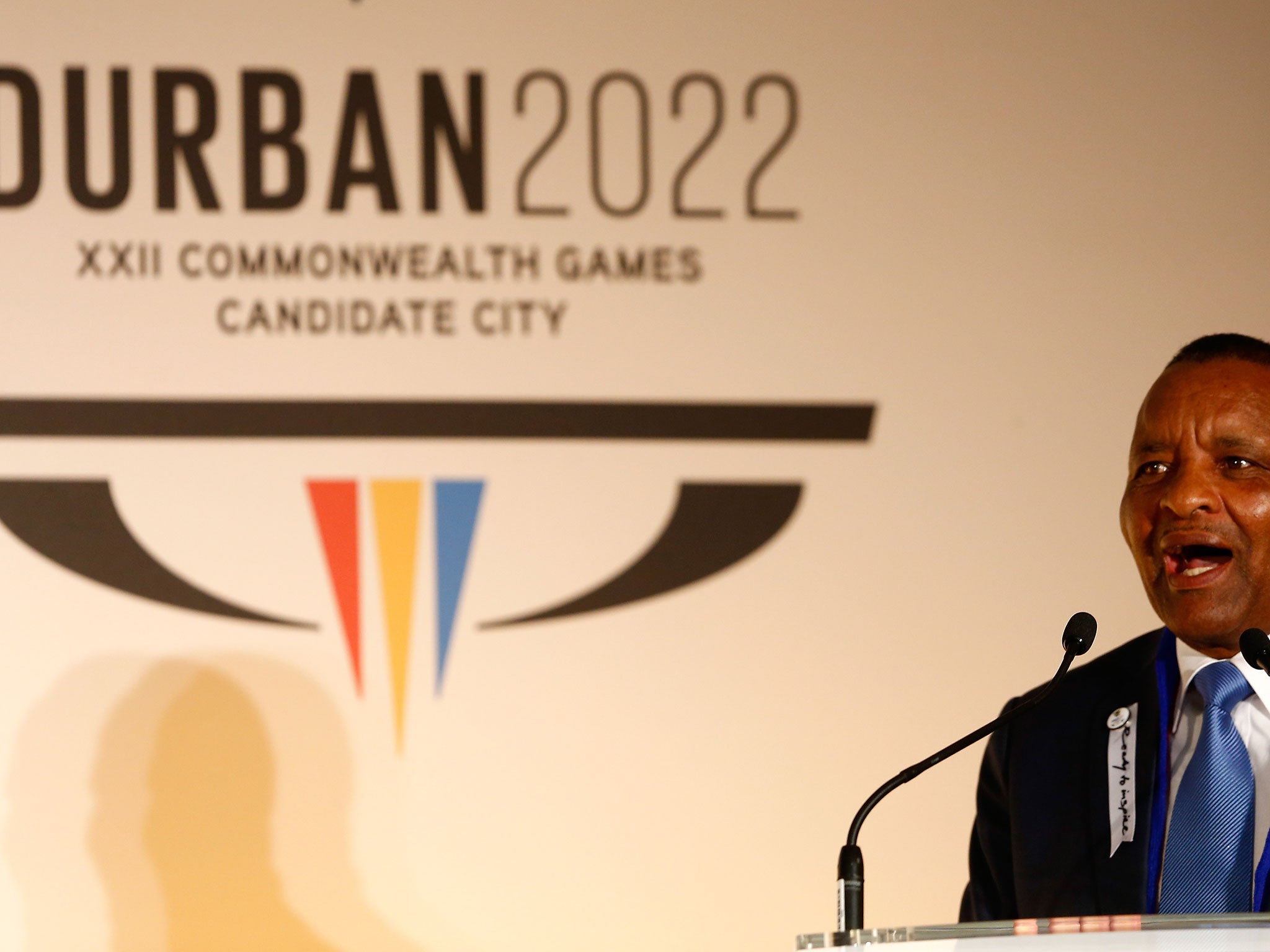 Durban was stripped of the 2022 edition of the Commonwealth Games in March due to financial reasons