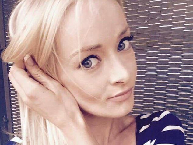 The 26-year-old repeatedly struck her child with a kitchen utensil