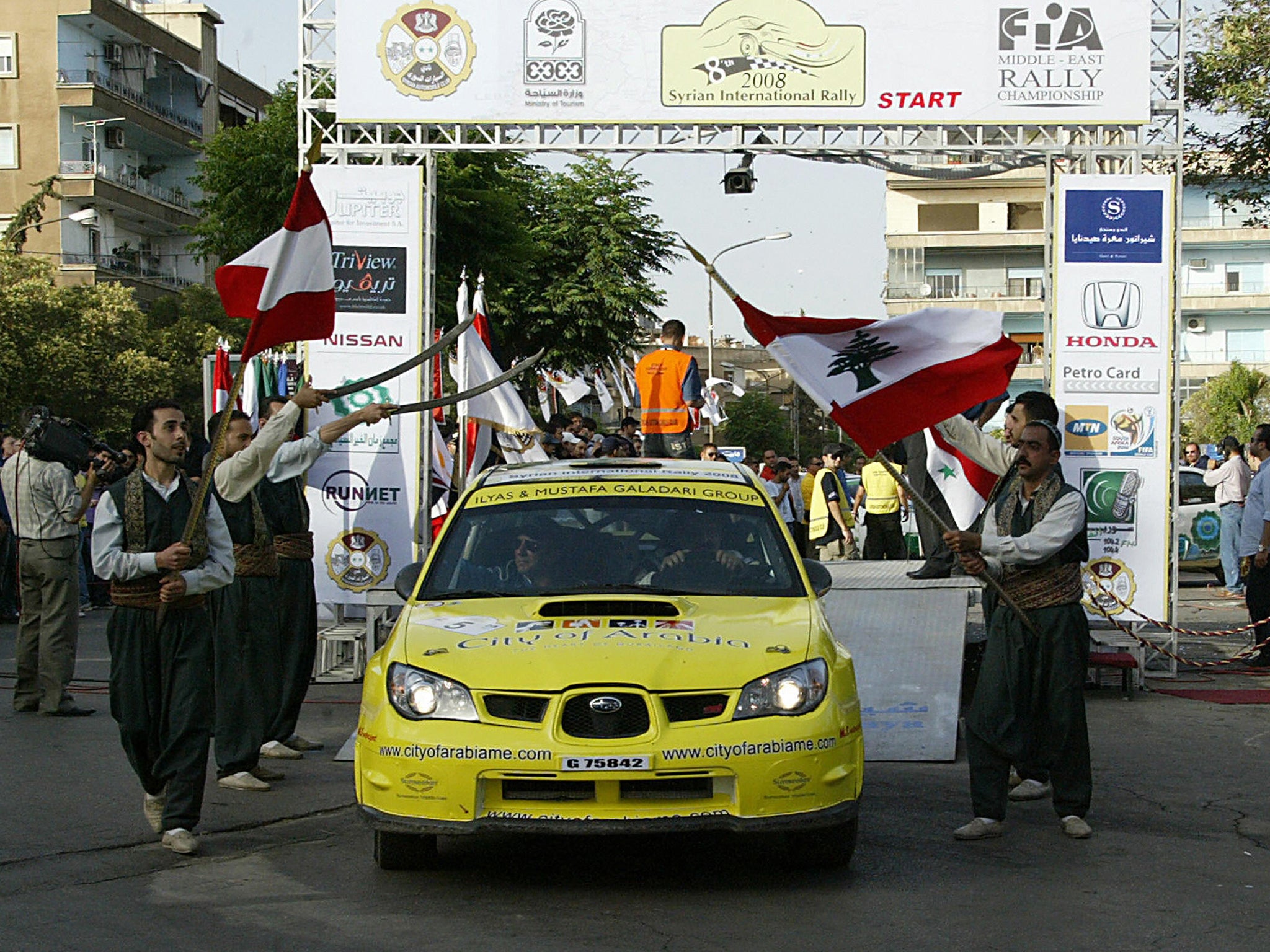 Rallying has been held in parts of Syria over the last three years