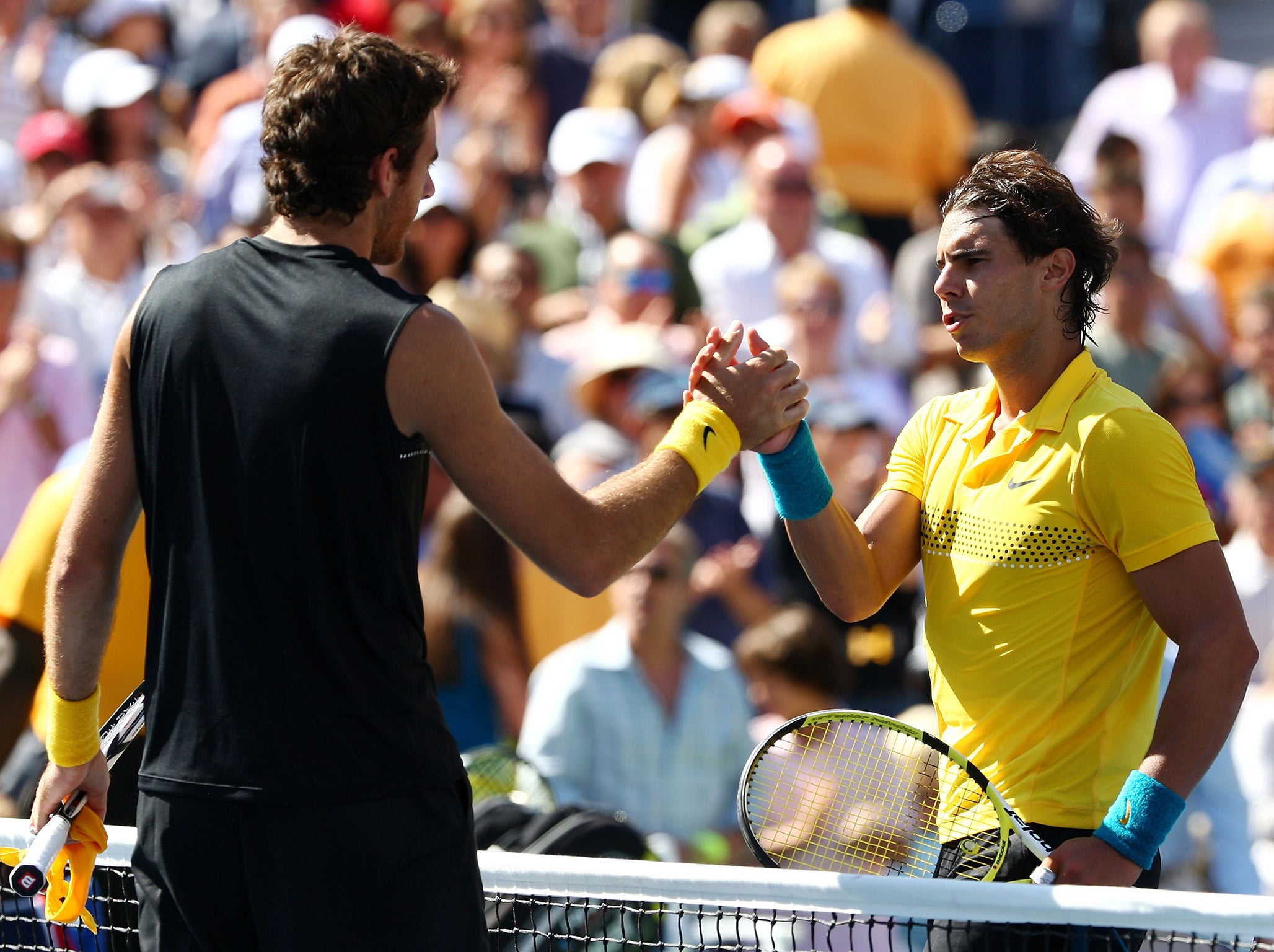 Del Potro beat Nadal in the 2009 US Open semi-finals