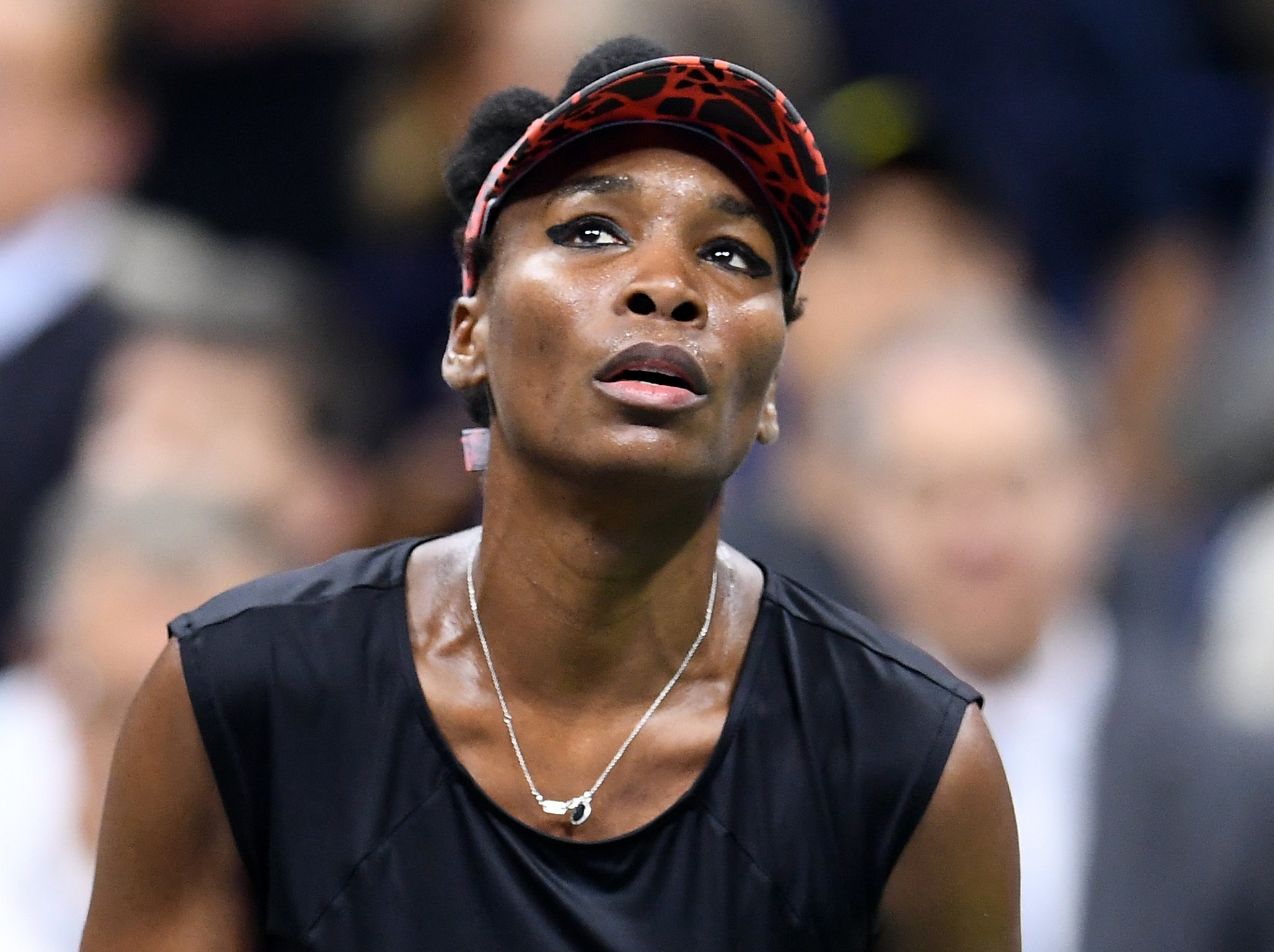 Williams competed in Wimbledon a month later