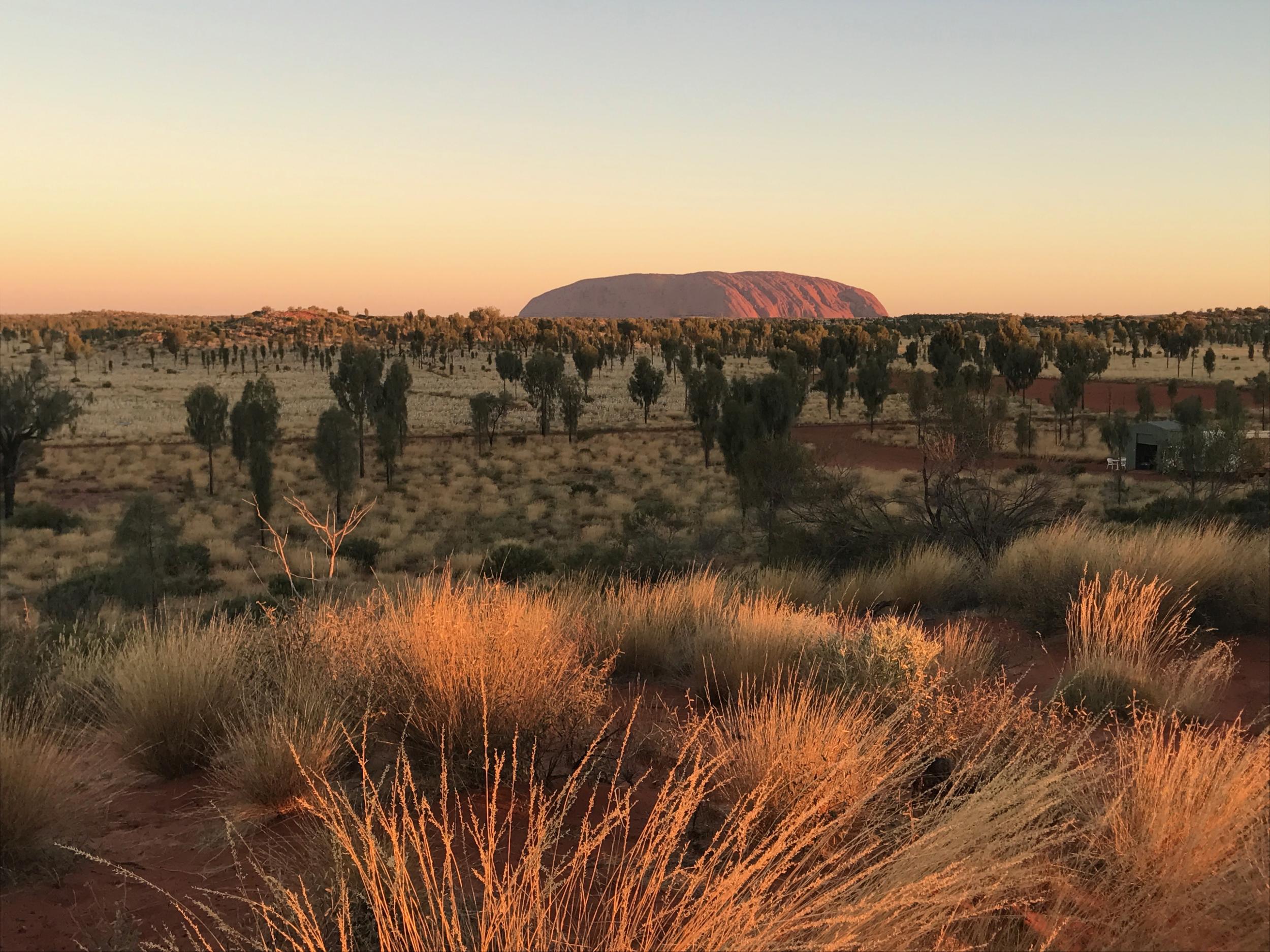 Uluru is sacred to the Indigenous Australian people