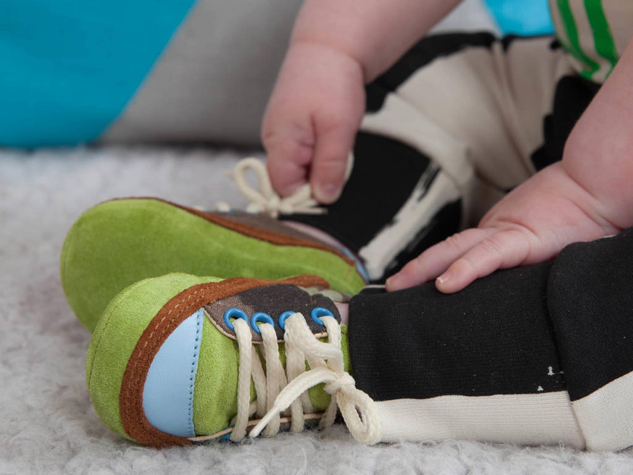 Baby steps: children's shoes can help strengthen ligaments and improve posture