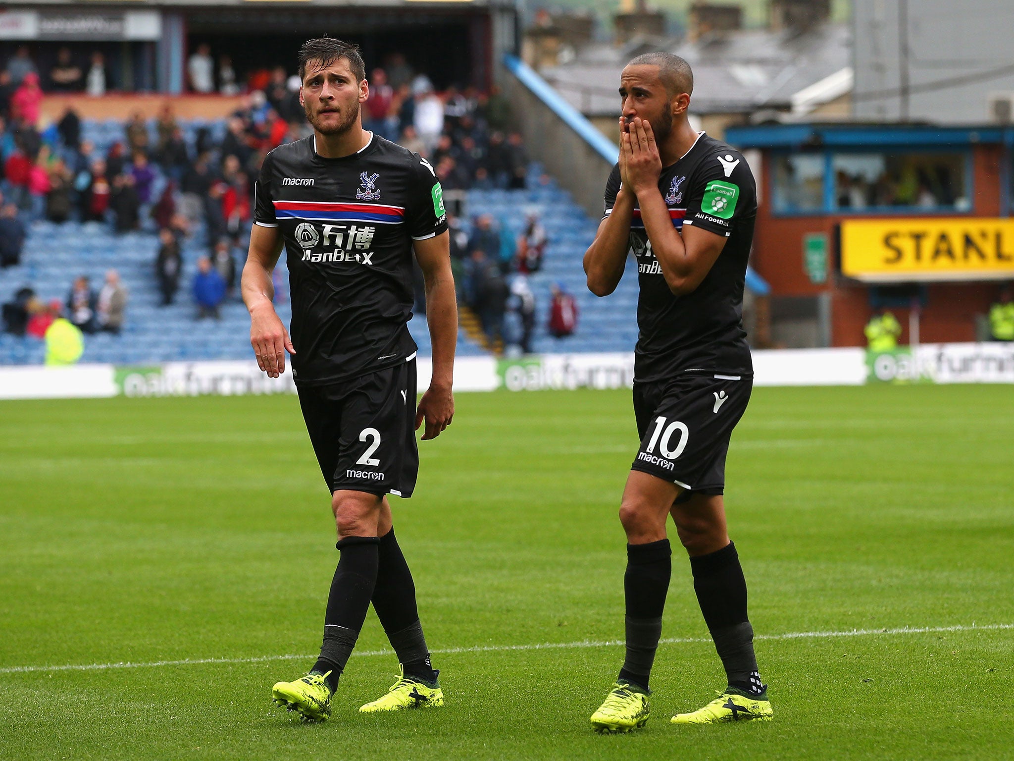 Palace had yet to win this season under De Boer, and defeat at Burnley was the final straw