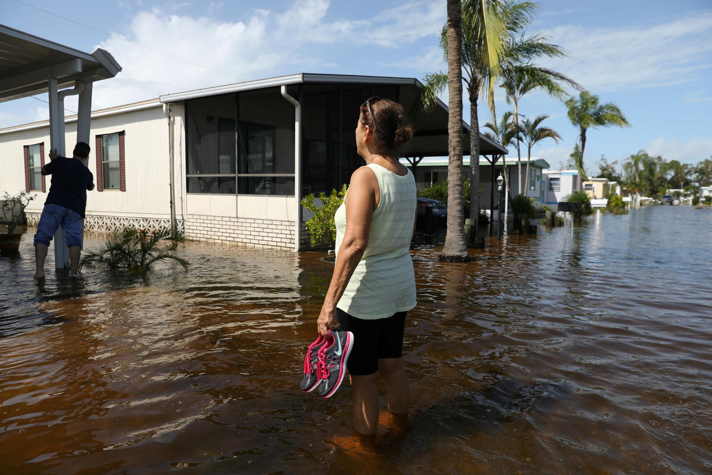 Six million people in the state are without power