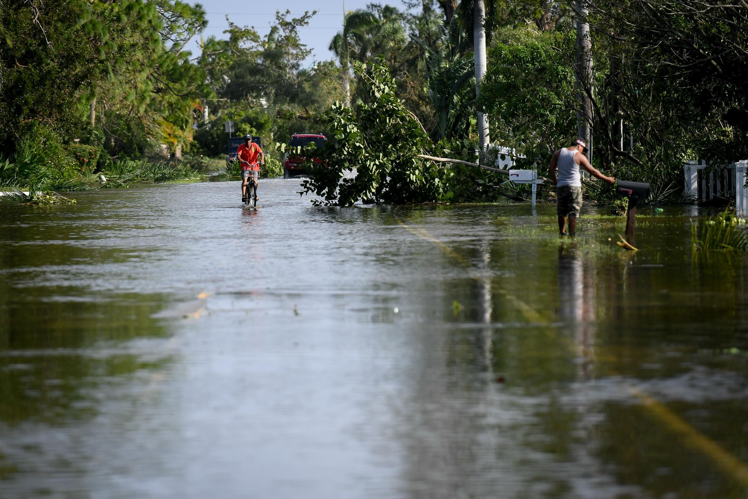 Irma is now heading northwards to Alabama and Georgia