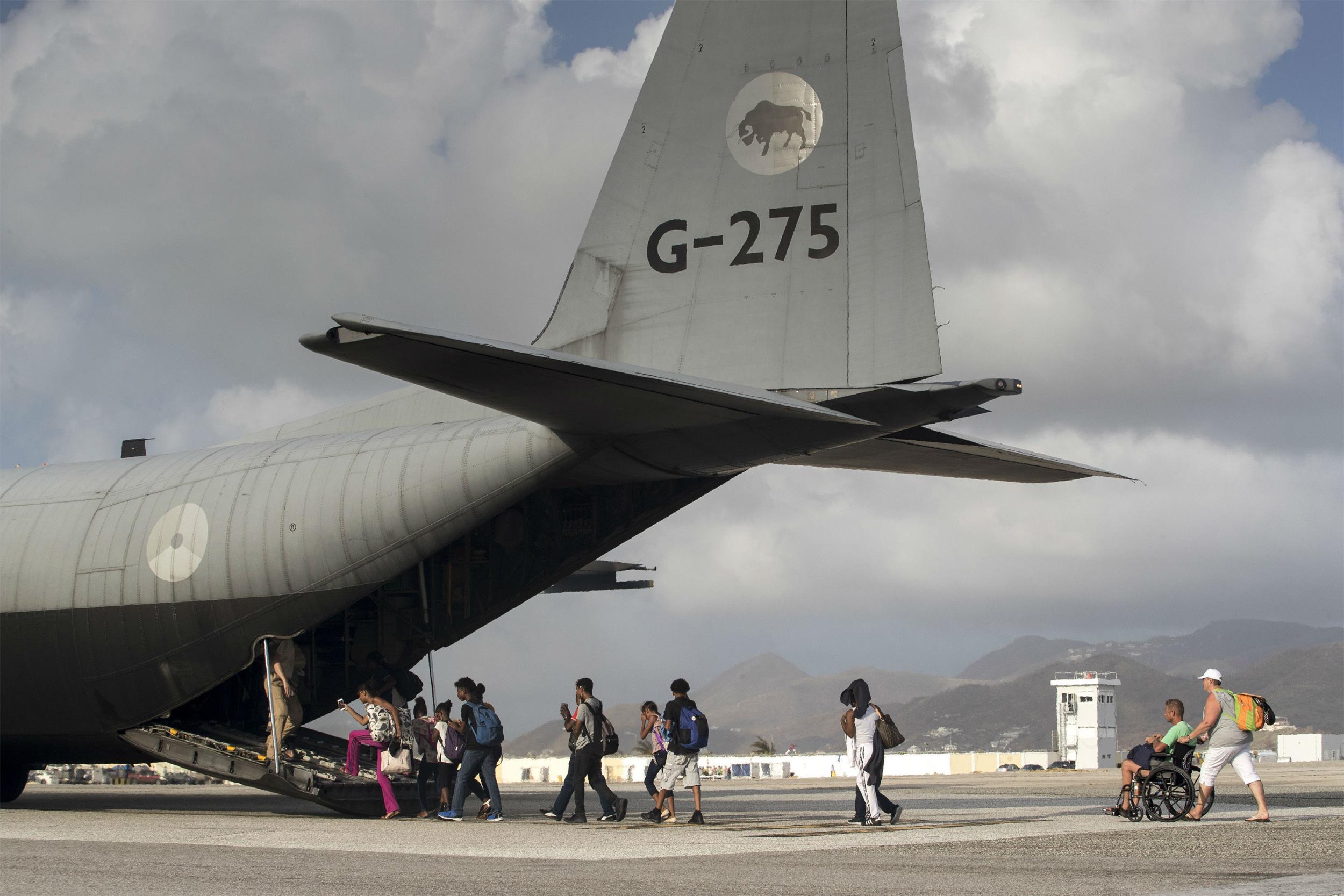 French authorities insist that evacuation was prioritised according to need