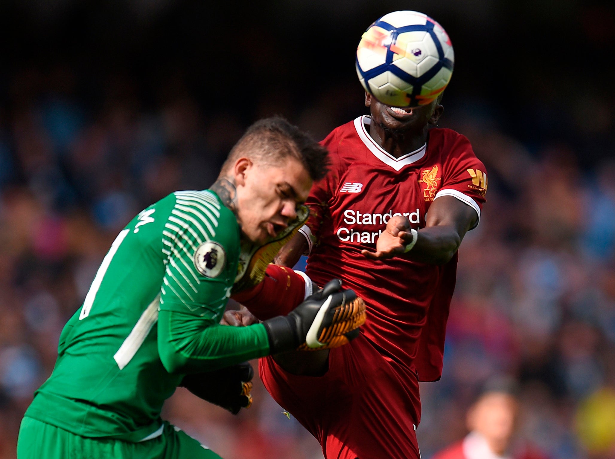 Mane was sent off in the first-half of Liverpool's defeat to Manchester City