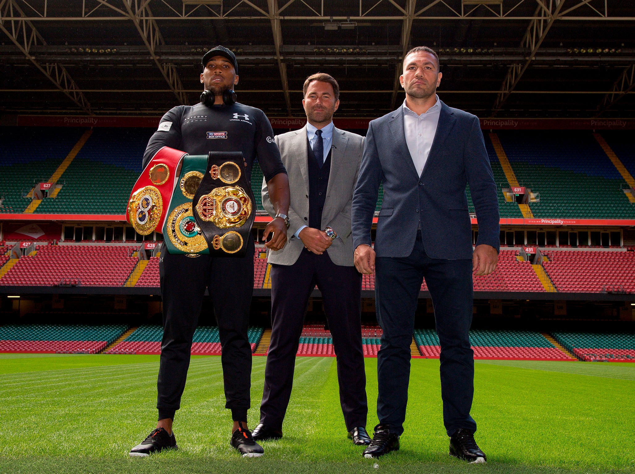 Joshua and Pulev will fight at the Principality Stadium