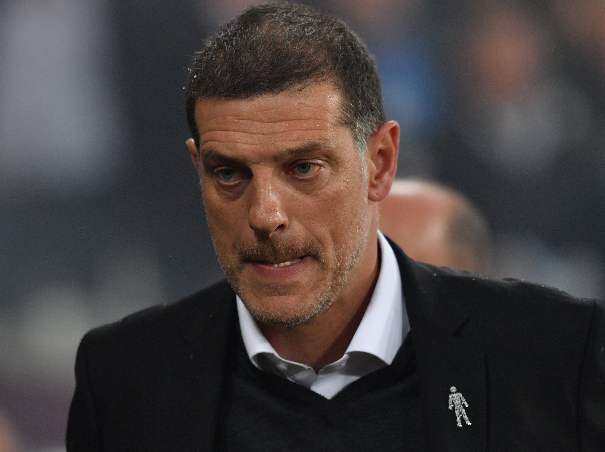 West Ham trained at the London Stadium in preparation for this match