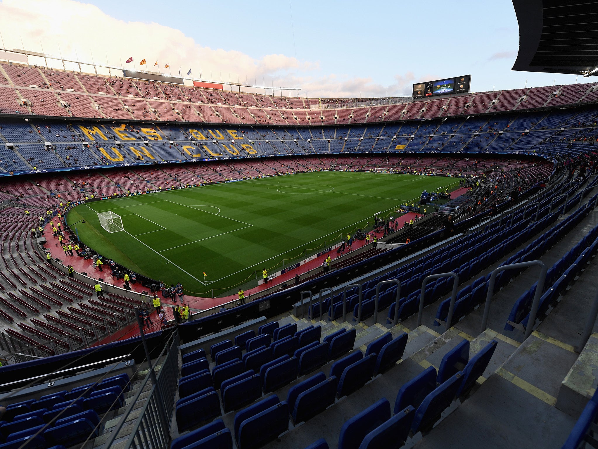 Douglas Ross MP is heading to the Nou Camp stadium to officiate in a match