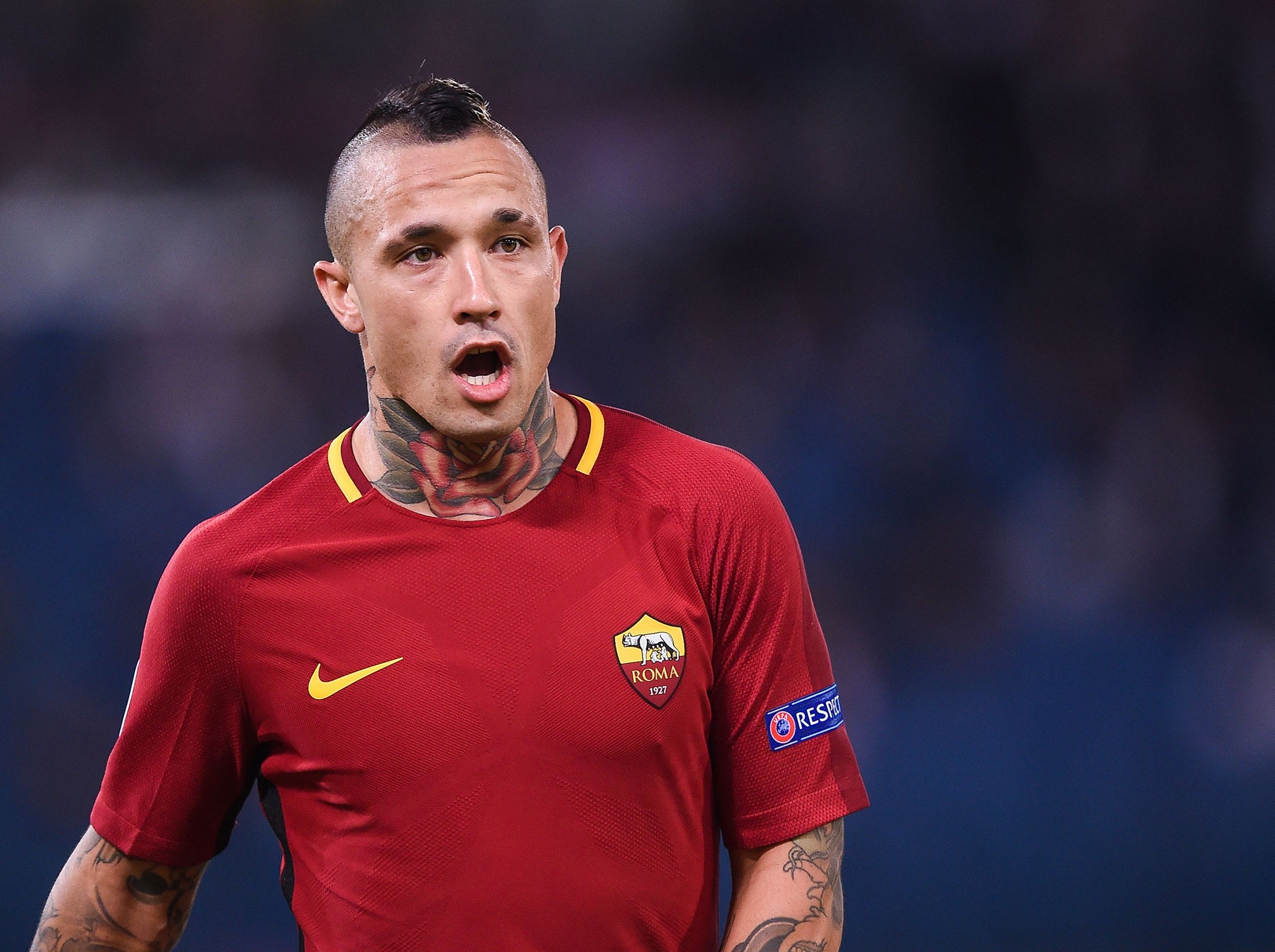 Roma players aren't robots, insisted Nainggolan