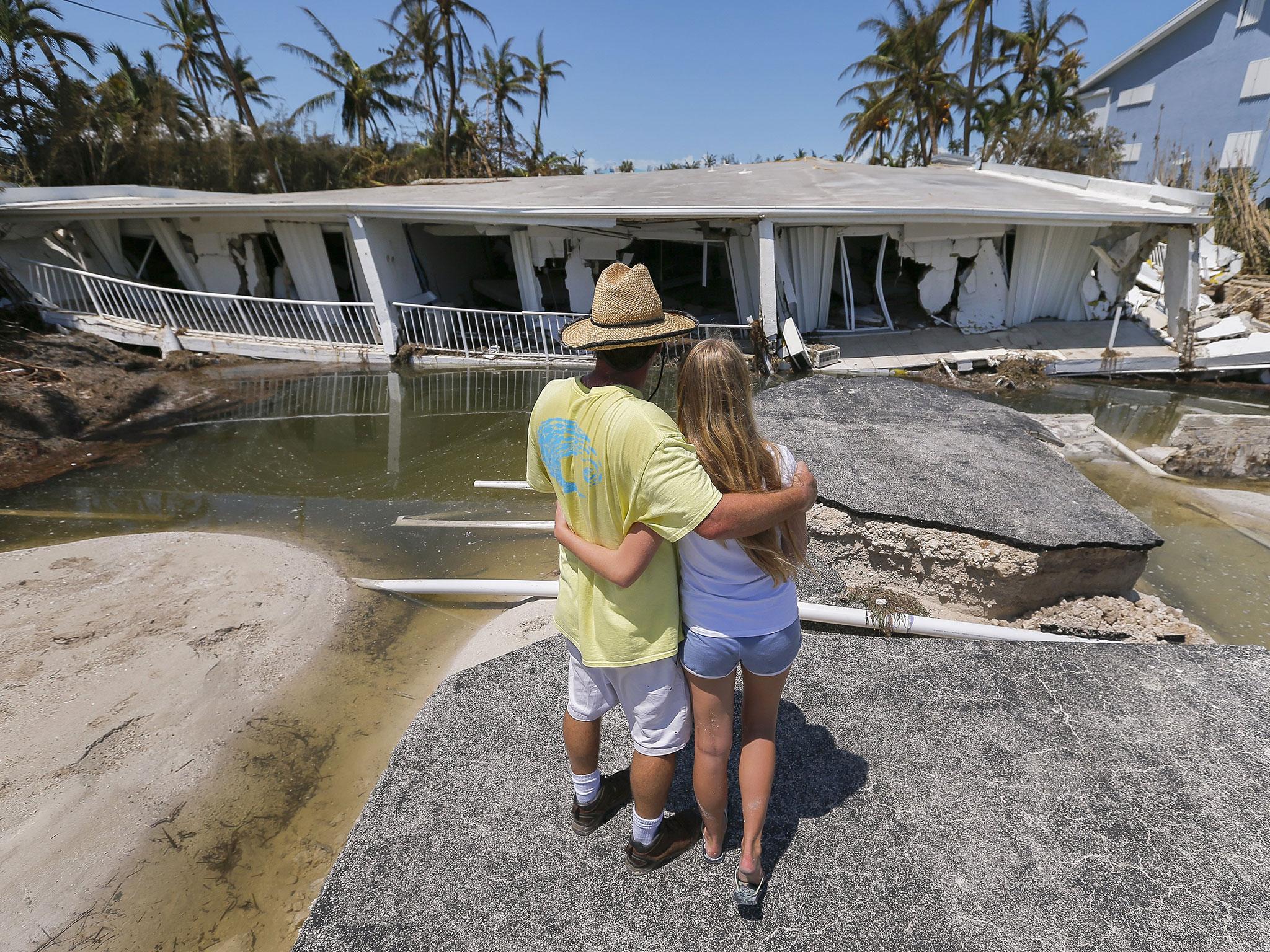 The aftermath of Hurricane Irma can be seen across Florida