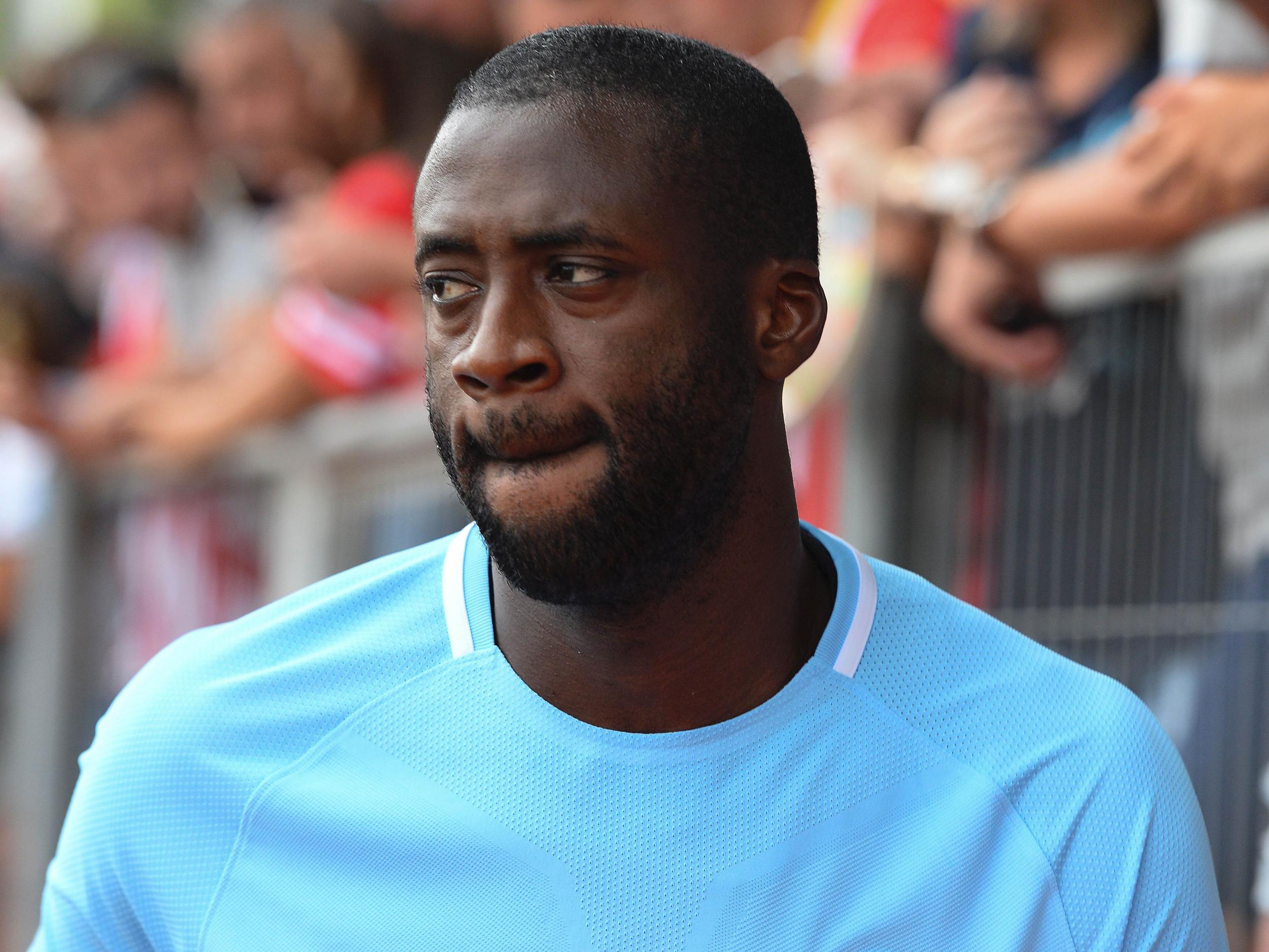 Yaya Toure is yet to feature for Manchester City this season