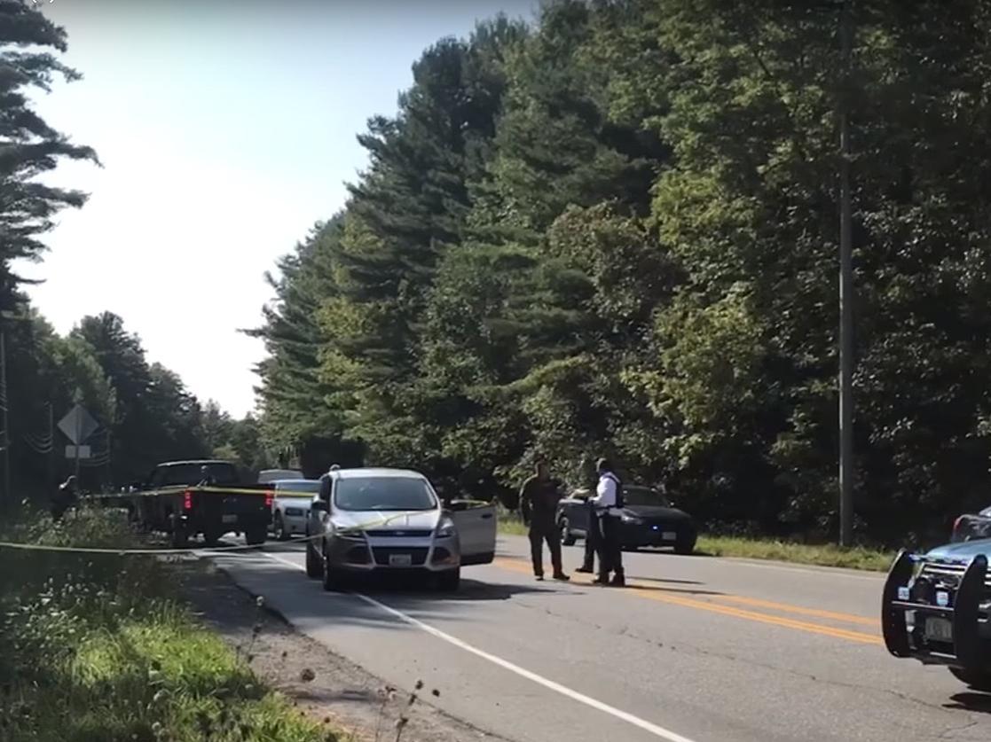 Police presence outside Dartmouth-Hitchcock