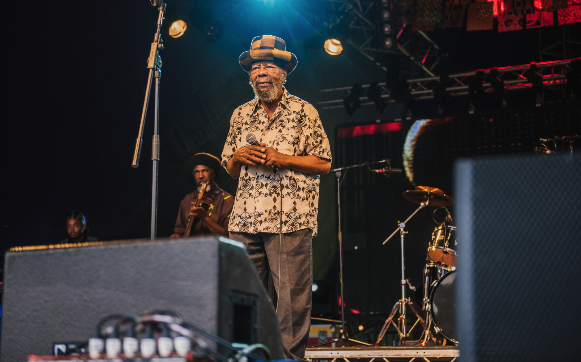 U Roy performs at Shambala Festival