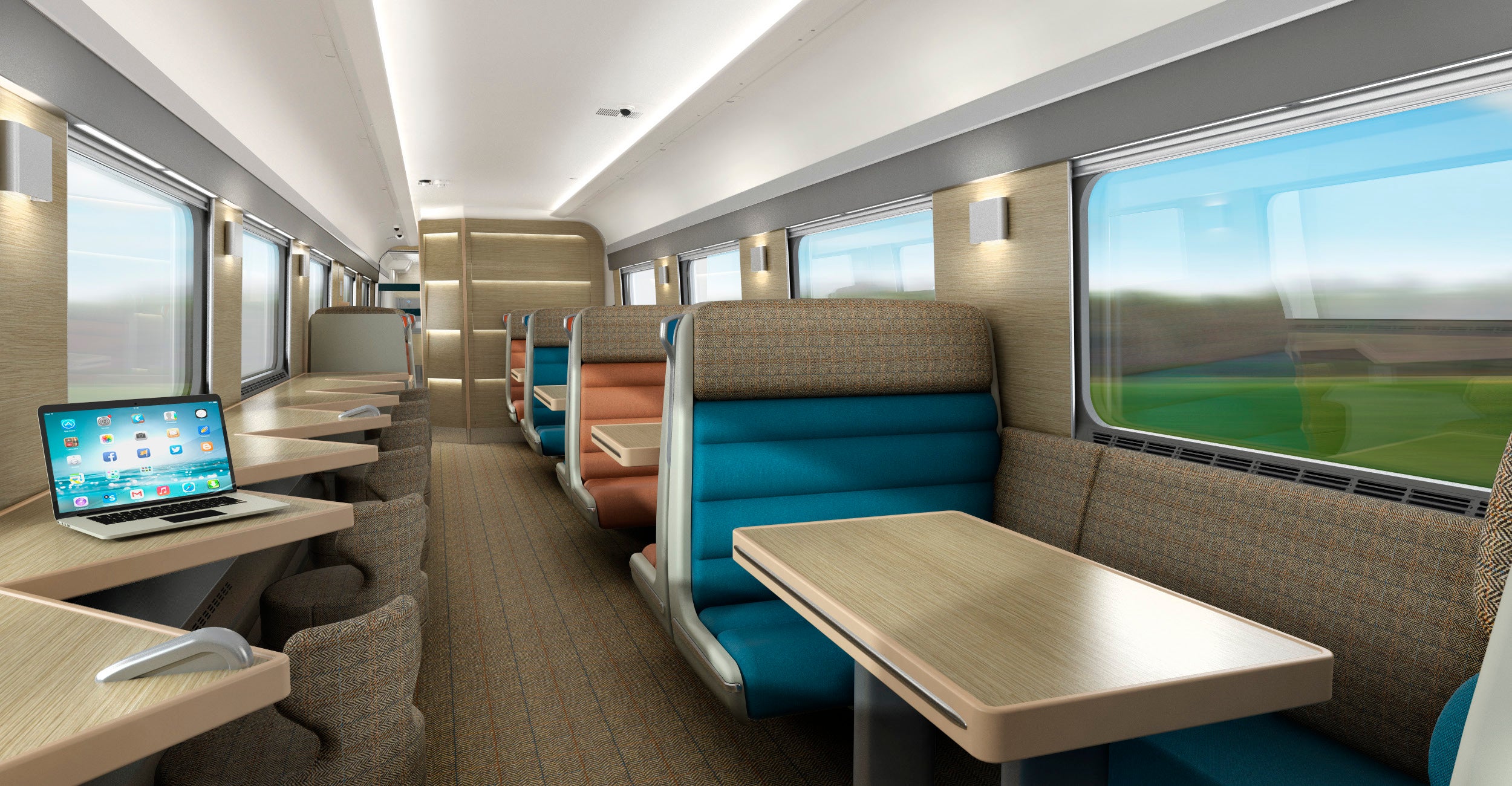 The Caledonian Sleeper’s new club car