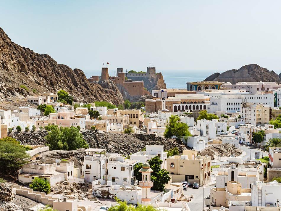 Souk up the sun: the newly restored 17th-century Nizwa Fort completes a picturesque coastal setting