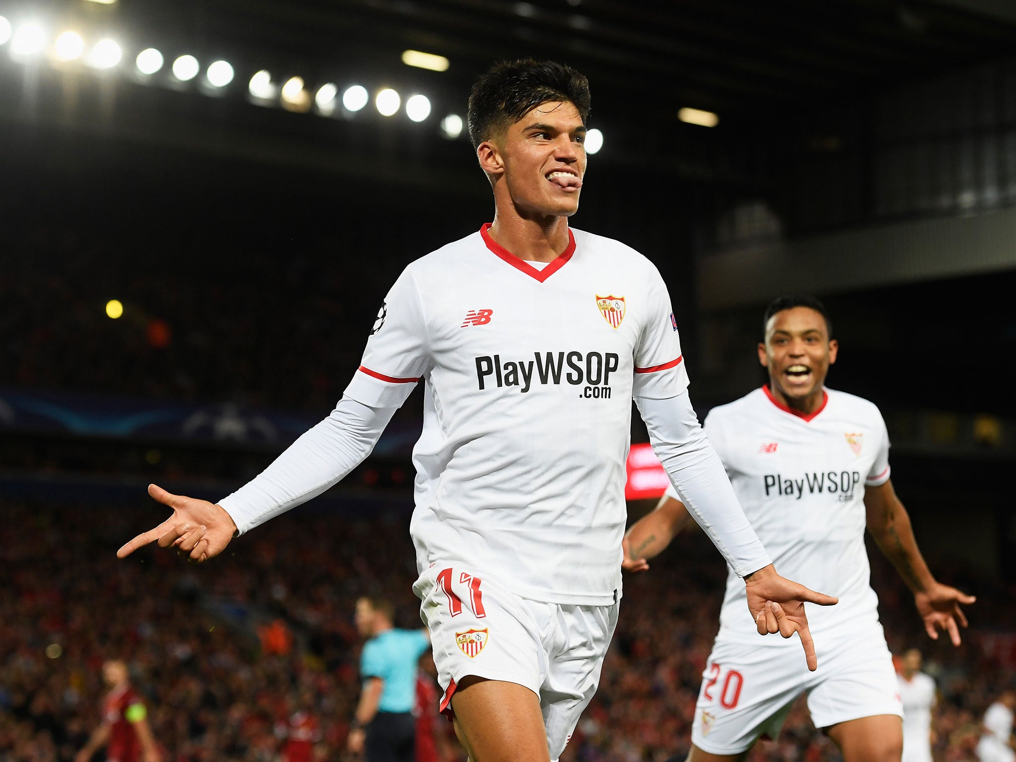 Joaquin Correa scored Sevilla's equaliser to force a draw