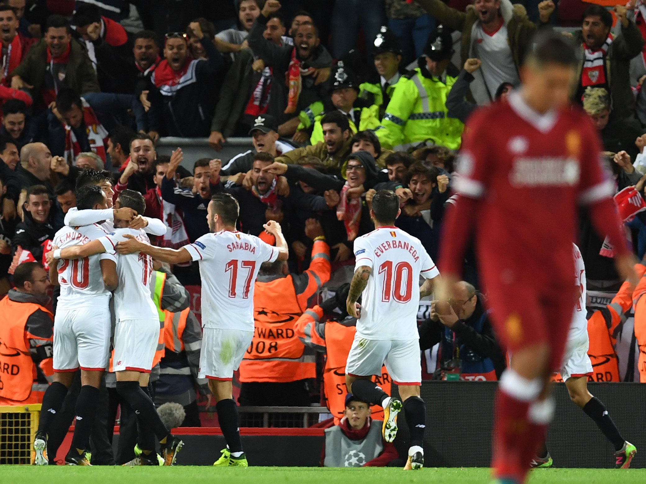 Liverpool squandered numerous chances against Sevilla