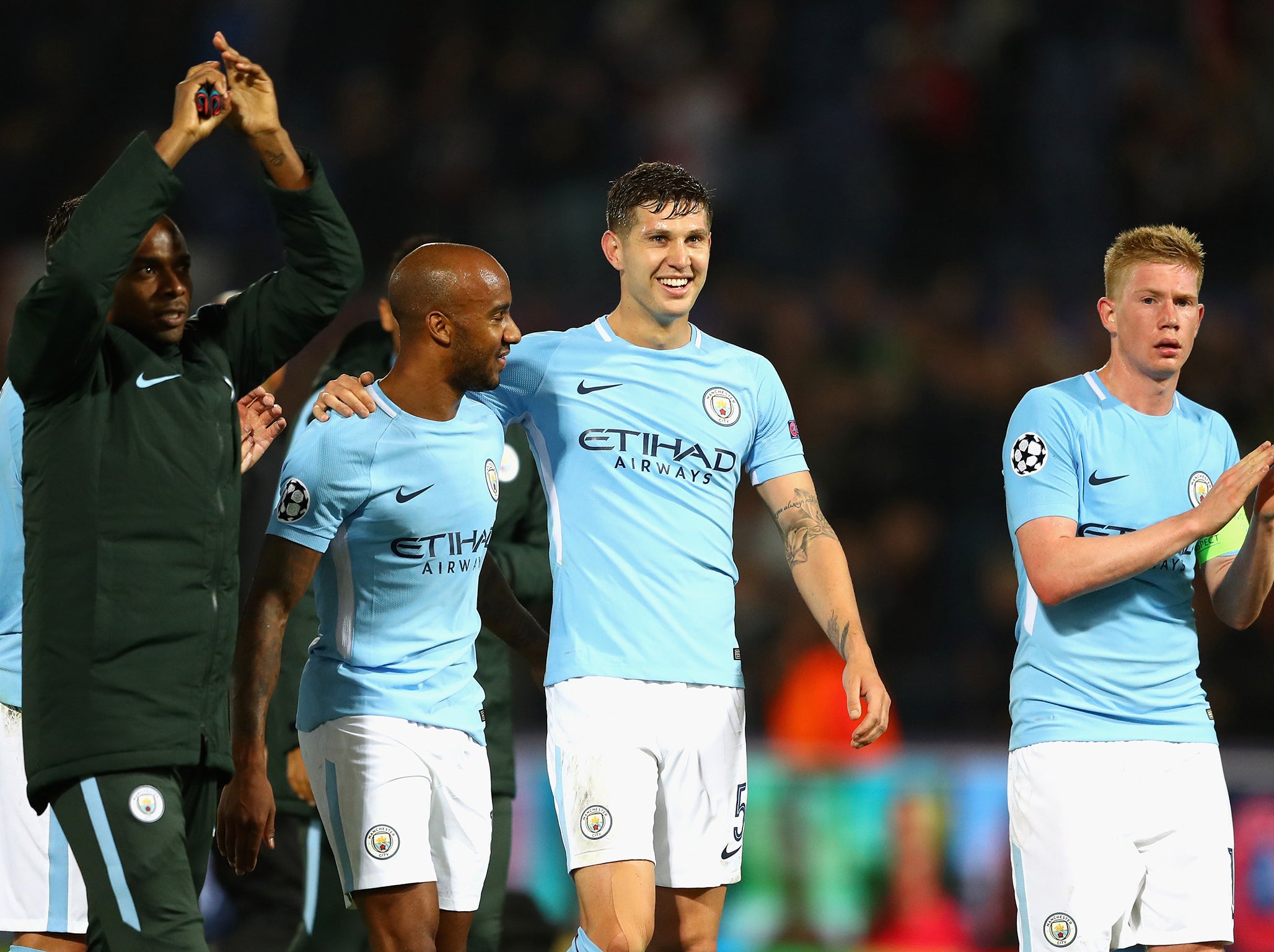 Guardiola was delighted with the contribution of Stones