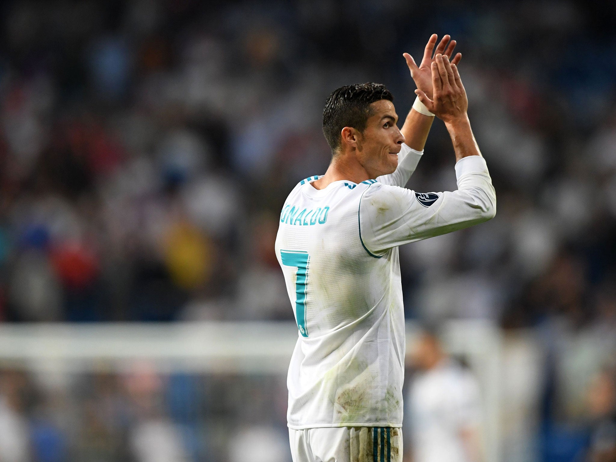 Ronaldo was at the double for Real Madrid on Wednesday night