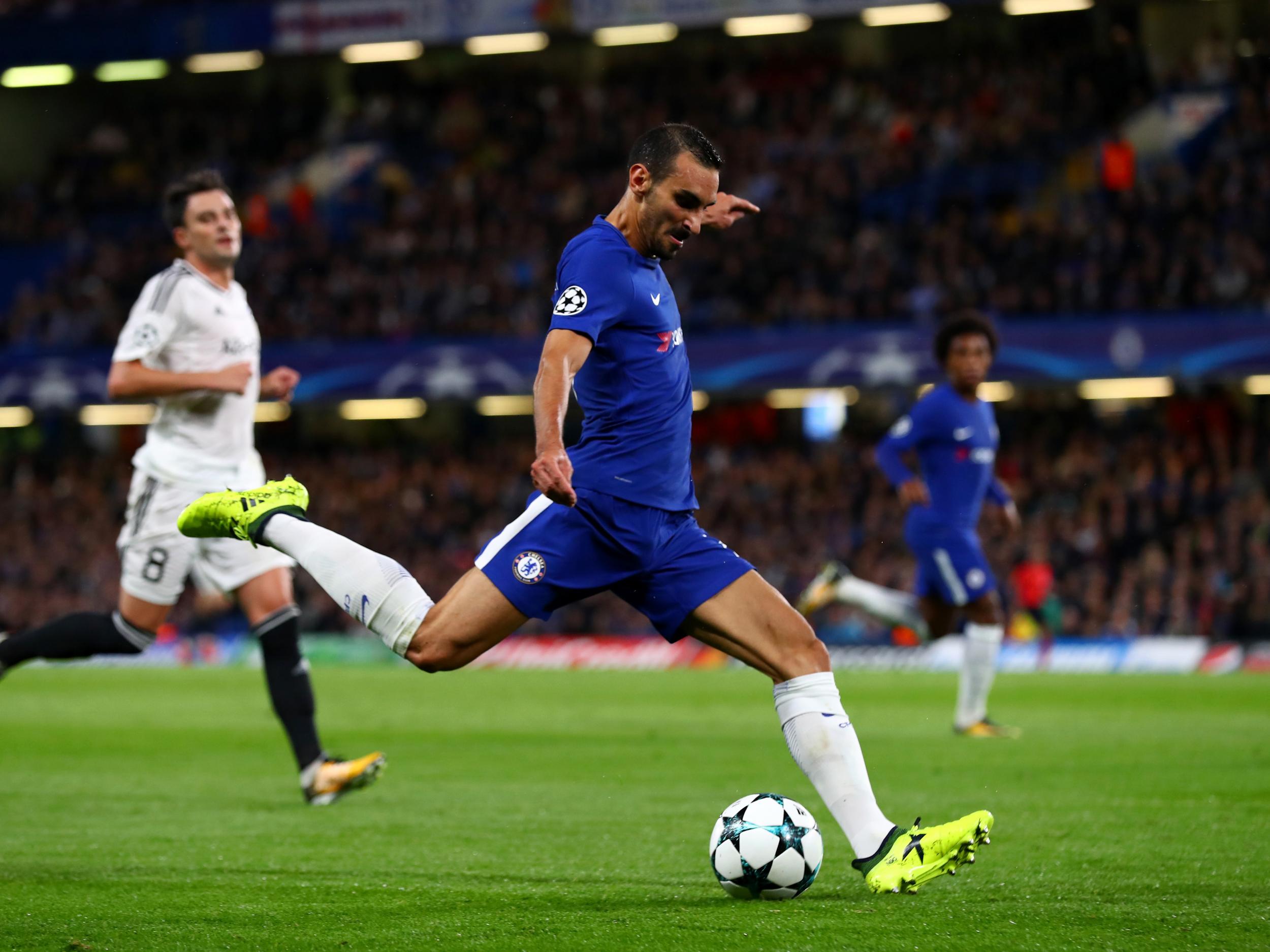 It might only have been against Qarabag, and his goal might well have been a fluke, but there could be no questions about the completeness of Zappacosta’s Chelsea debut. He - and his runs - were devastating.
