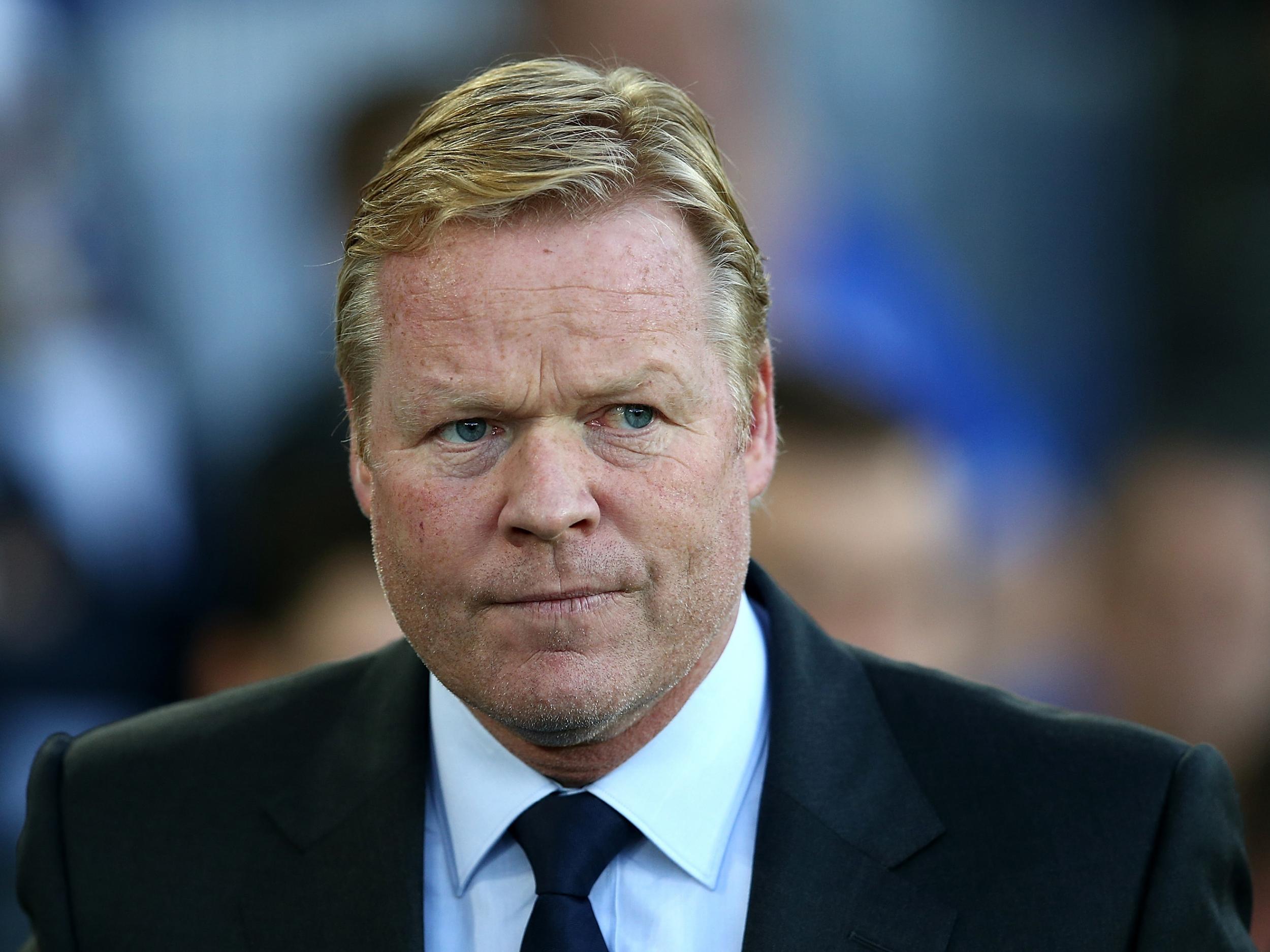 Ronald Koeman says he is taking the Europa League 'very seriously'