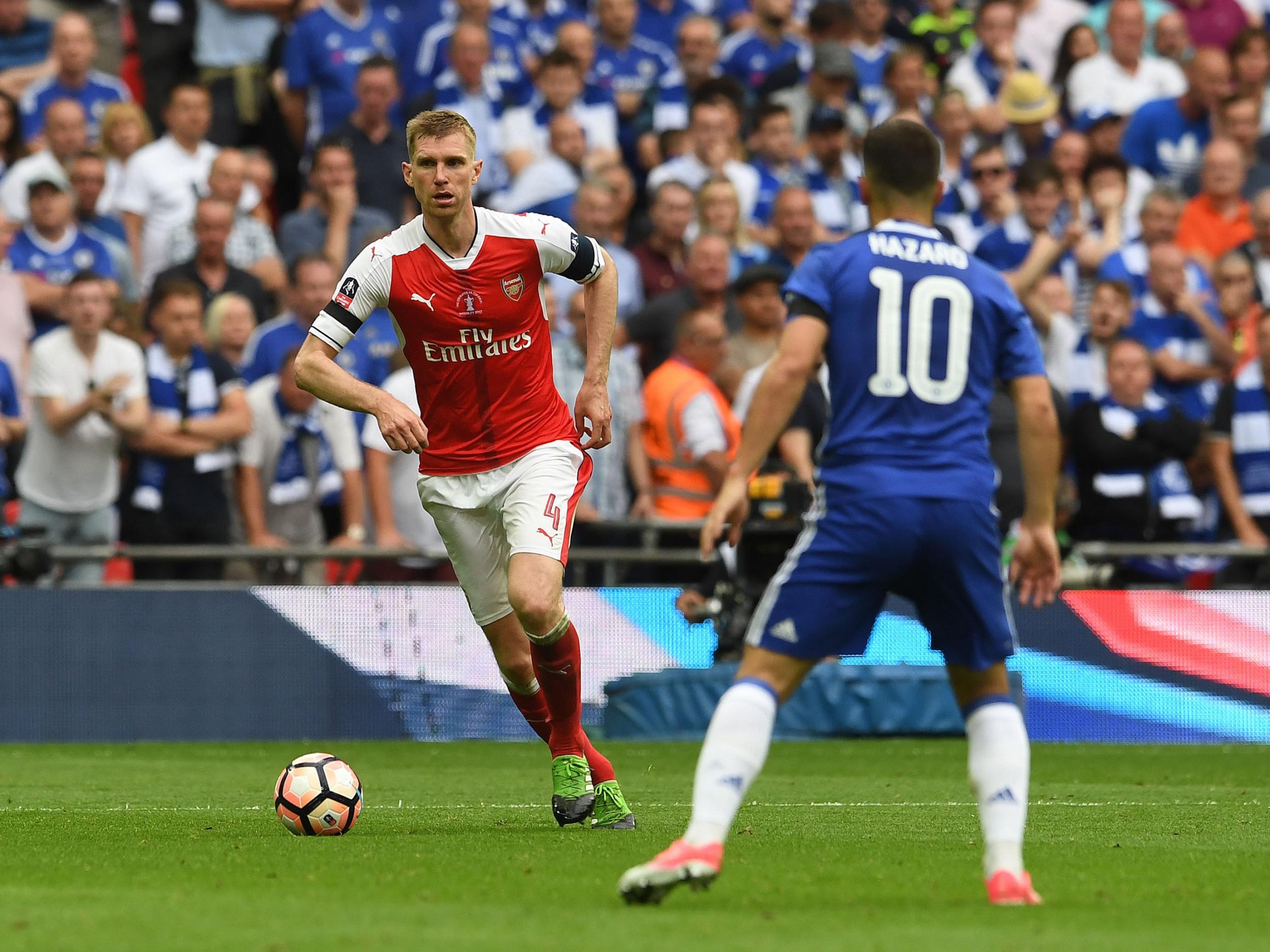 Mertesacker was key in Arsenal's FA Cup win over Chelsea