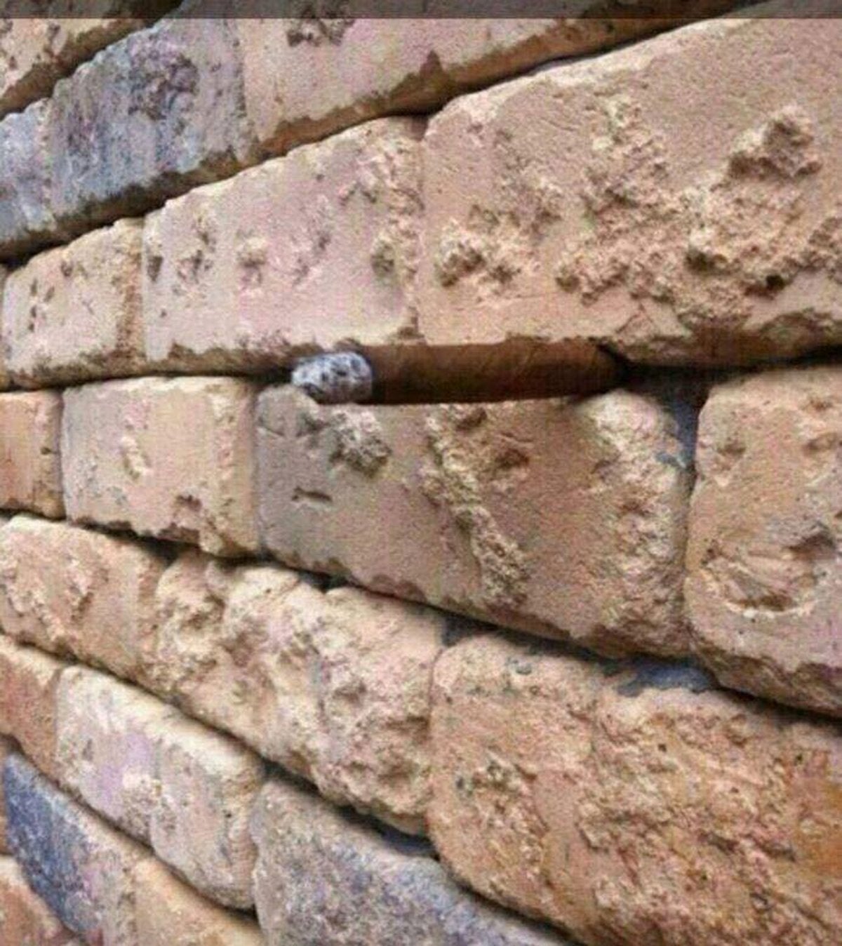 A brick wall?