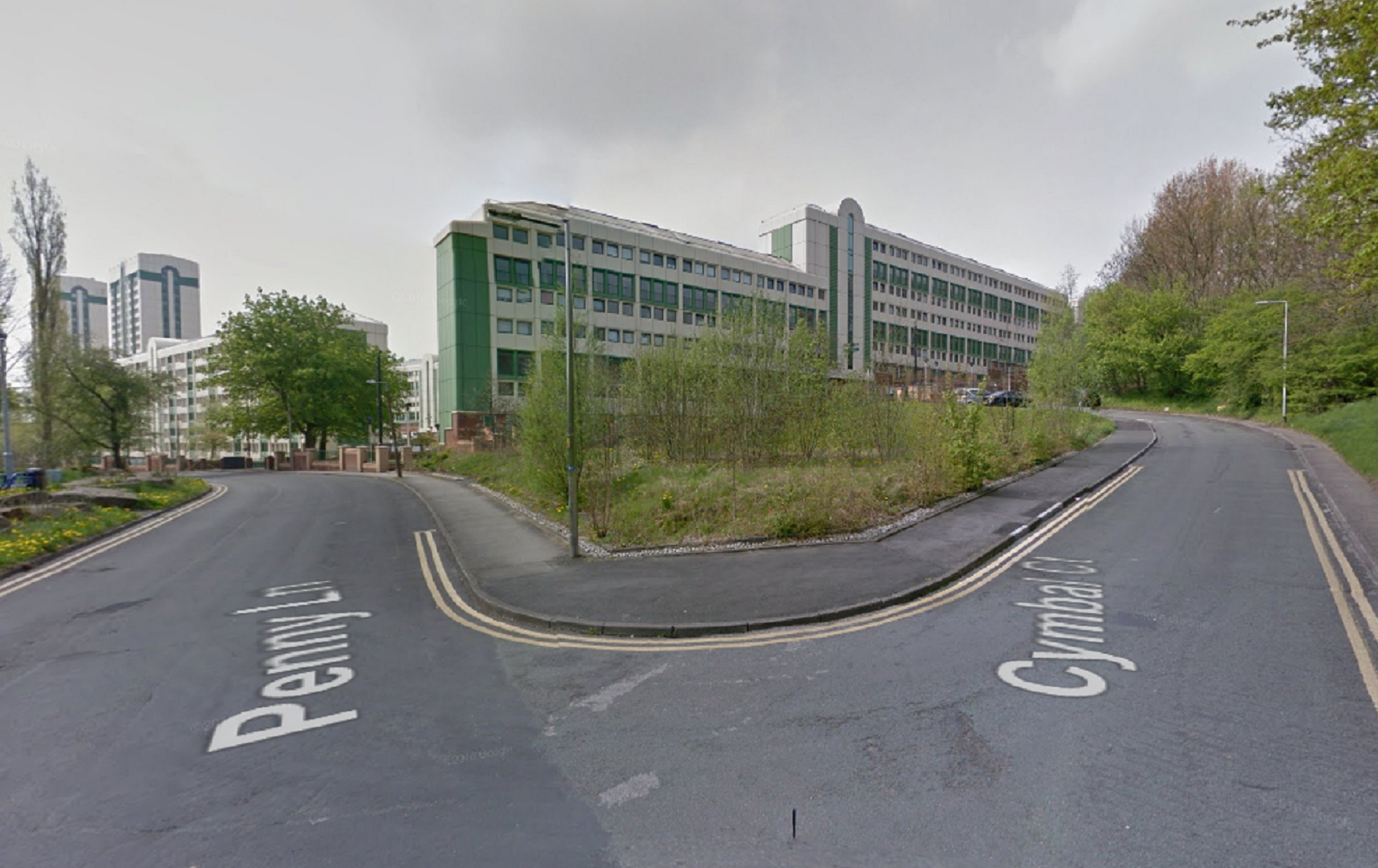 Penny Lane, Stockport, near where the incident occurred