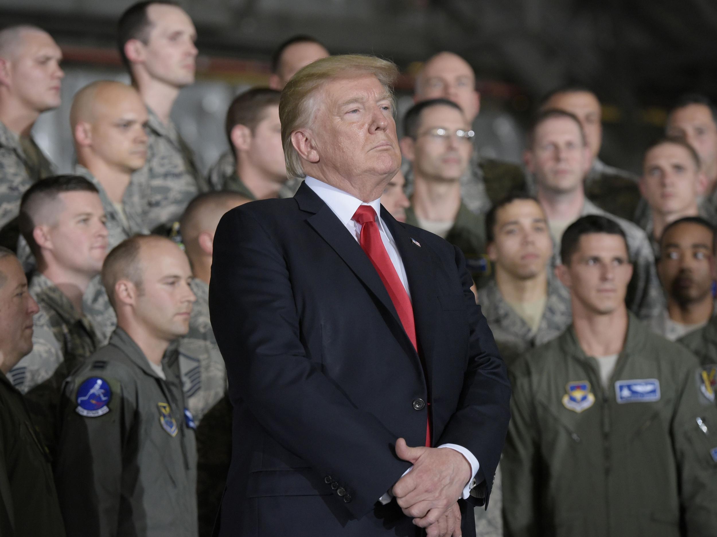<p>US President Donald Trump vowed to end America’s wars</p>