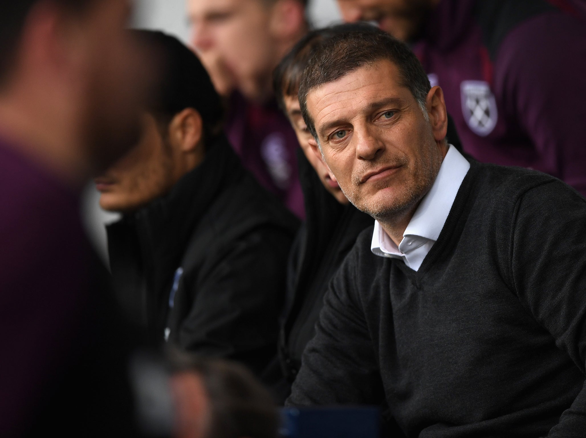 Bilic's job is currently on the line at West Ham