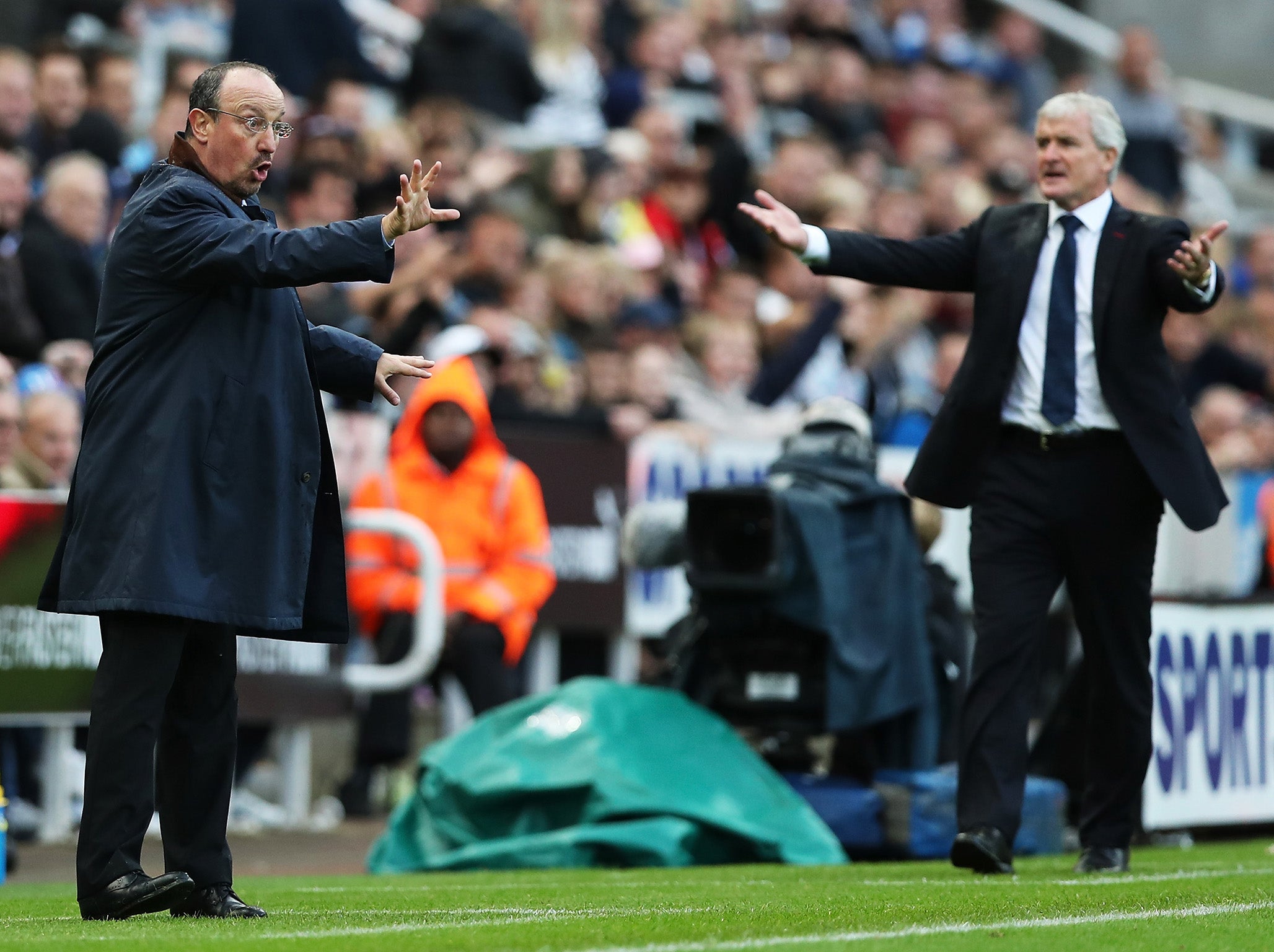 Benitez is keeping his feet on the ground