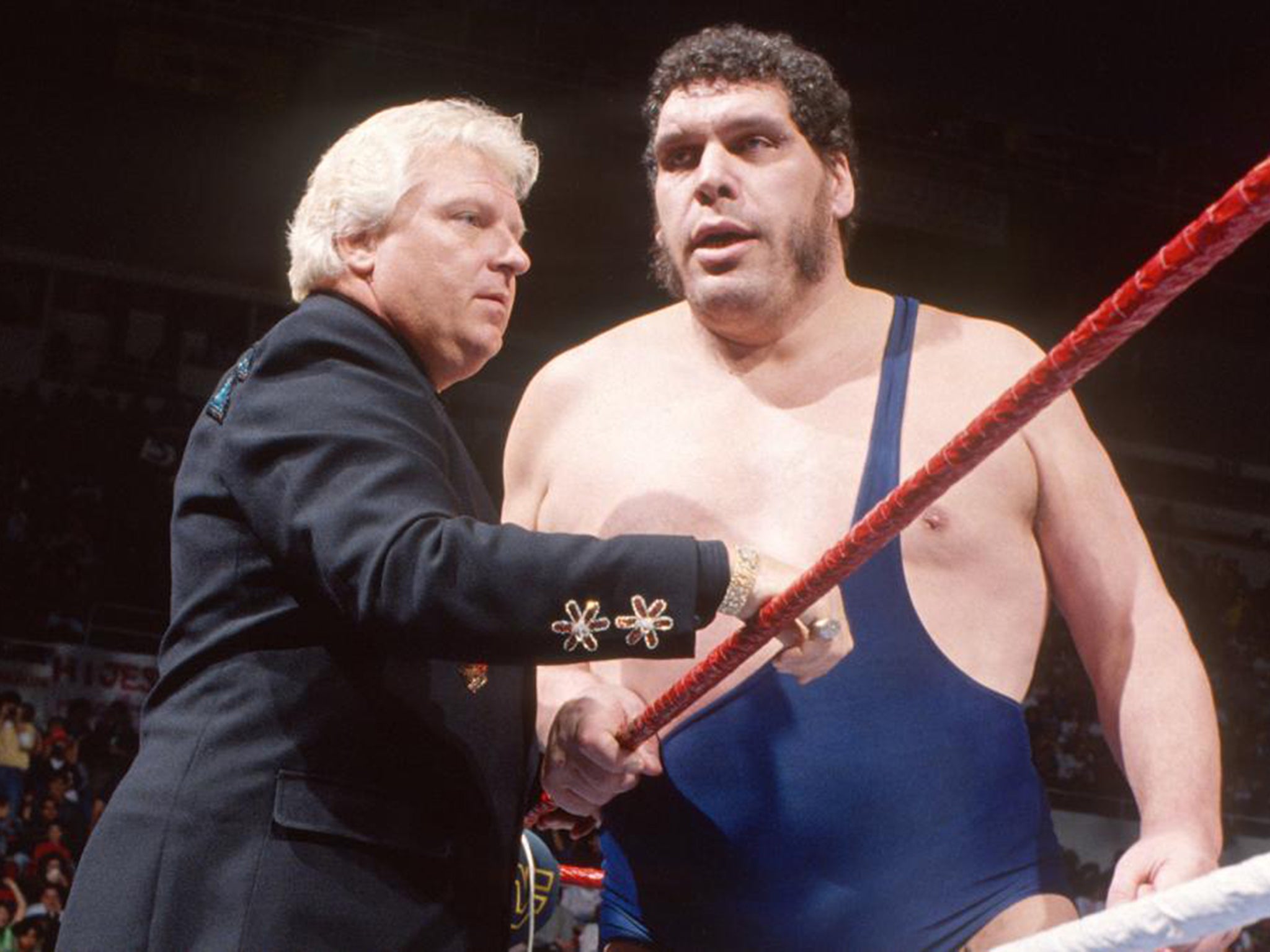 Heenan worked with WWE greats such as Andre the Giant