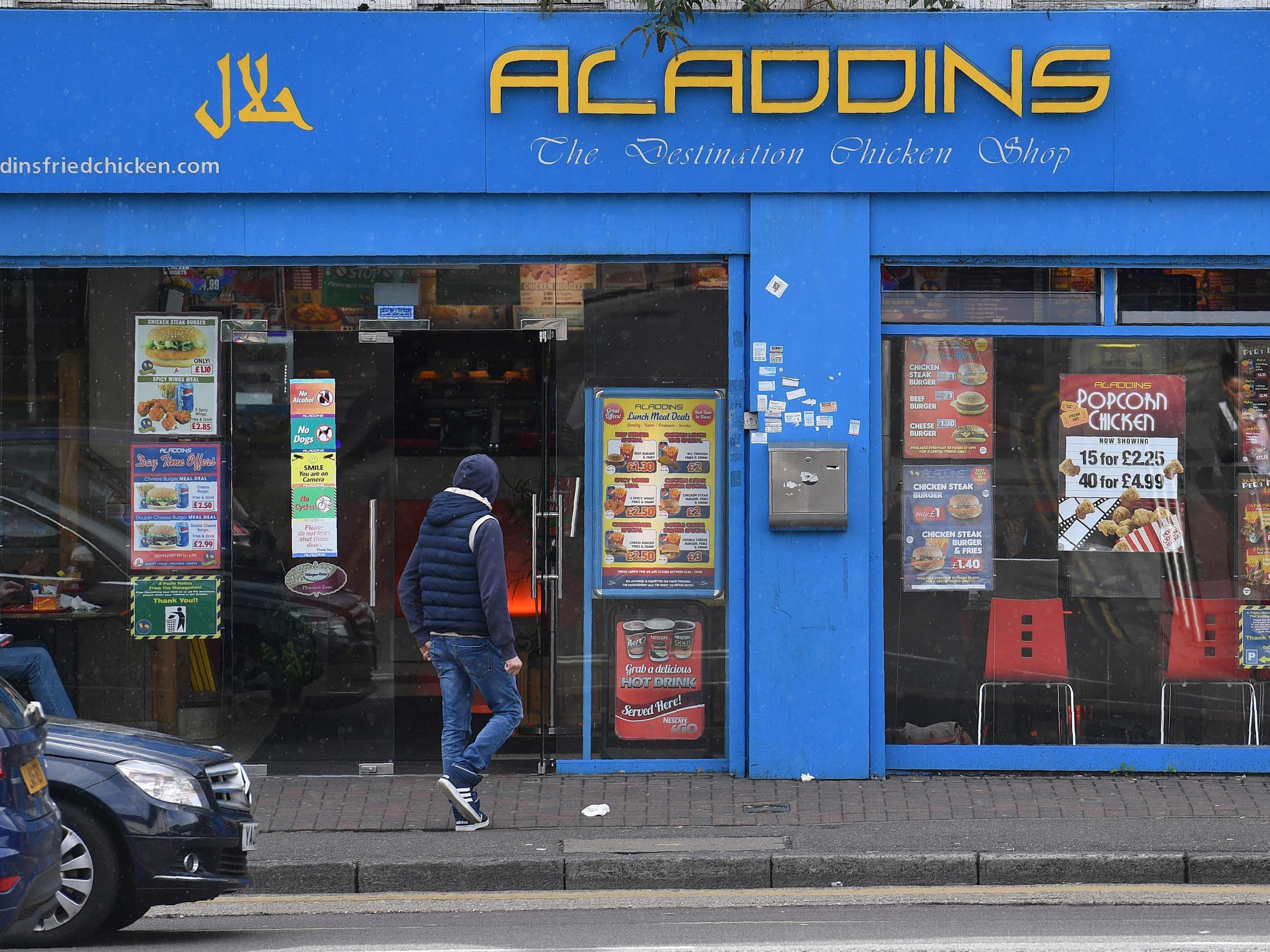 Yahyah Farrough was arresyed at a fried chicken shop where he worked in Hounslow in west London