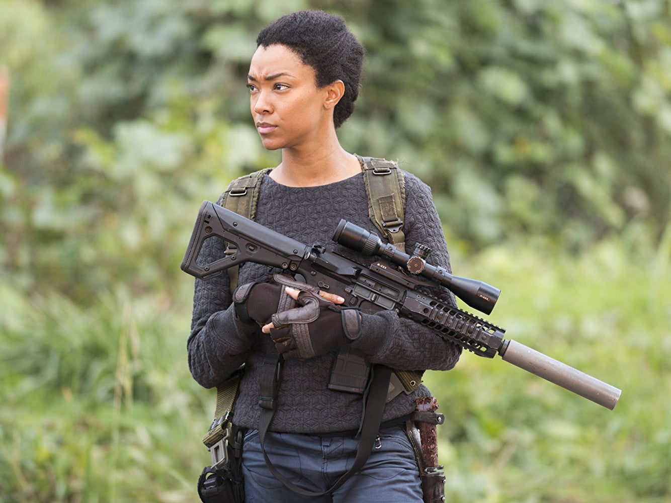 Martin-Green as Sasha Williams in ‘The Walking Dead’