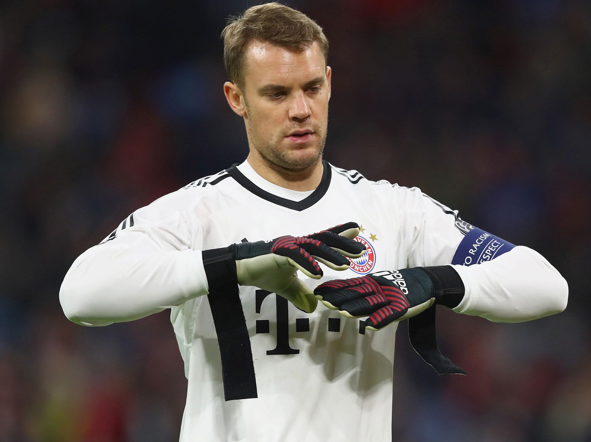 Neuer hasn't played for six months