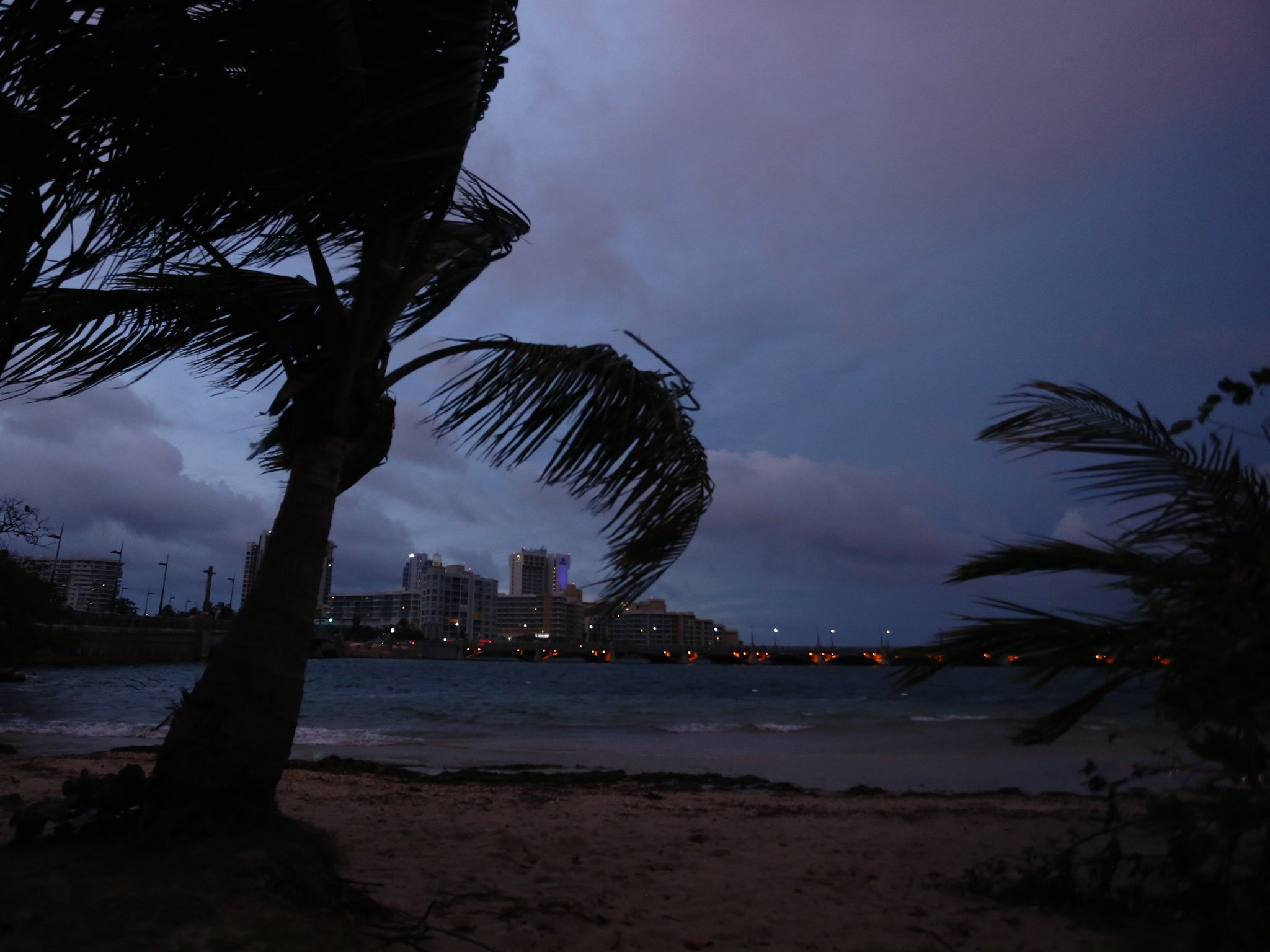 The Category 5 storm is expected to make landfall on the territory by Wednesday morning or early afternoon