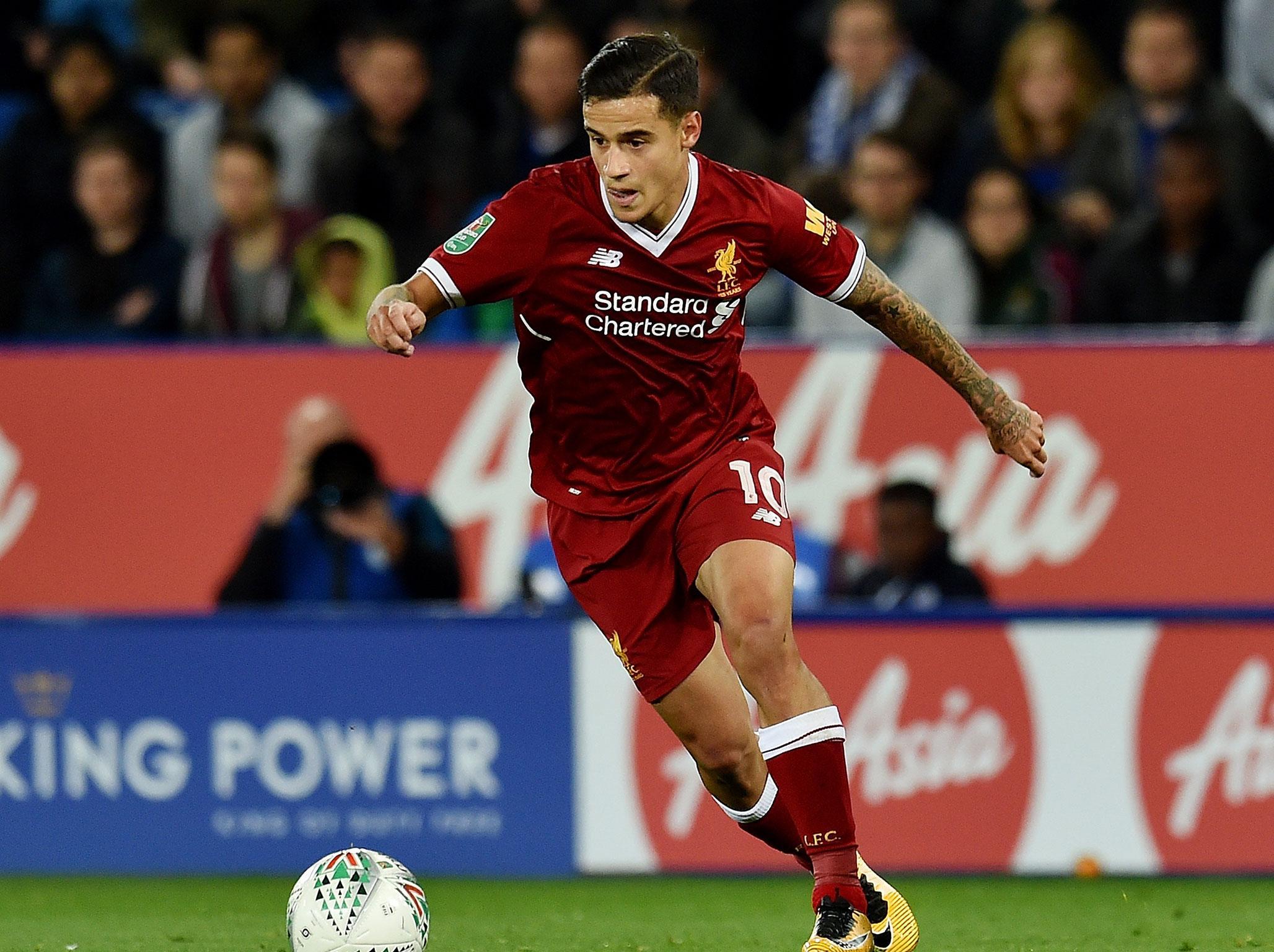 &#13;
Klopp has defended his decision to withdraw Coutinho at the break &#13;