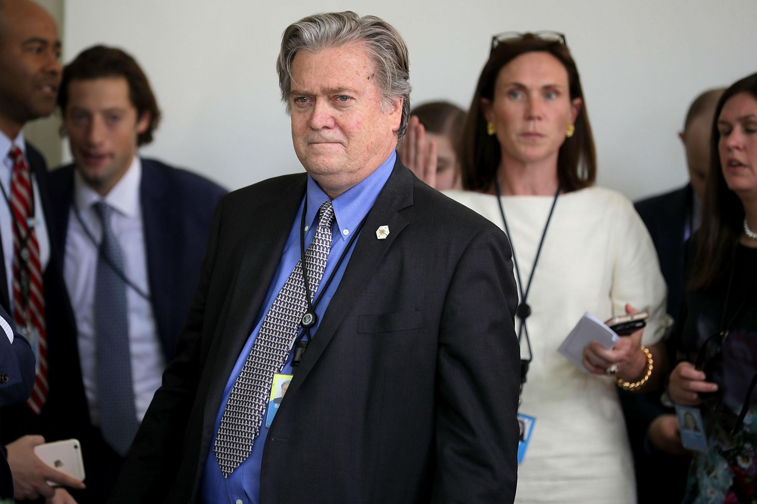 Mr Bannon could direct millions of dollars into races across the country