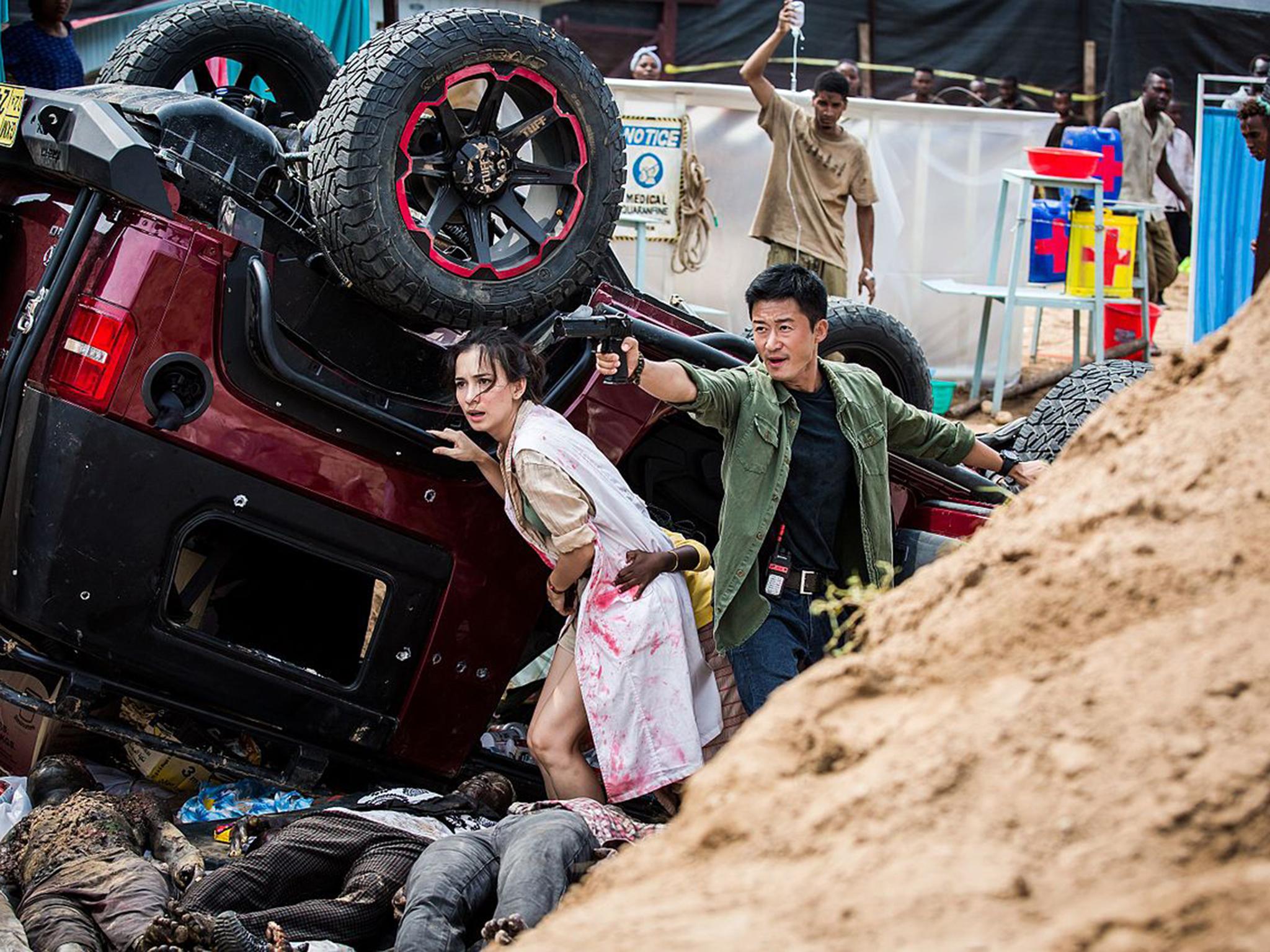 &#13;
Jade and Wu Jing in 'Wolf Warrior 2' has grossed around $800m in China alone&#13;