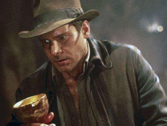 That elusive goblet: Harrison Ford stars in 'Indian Jones and the Last Crusade'